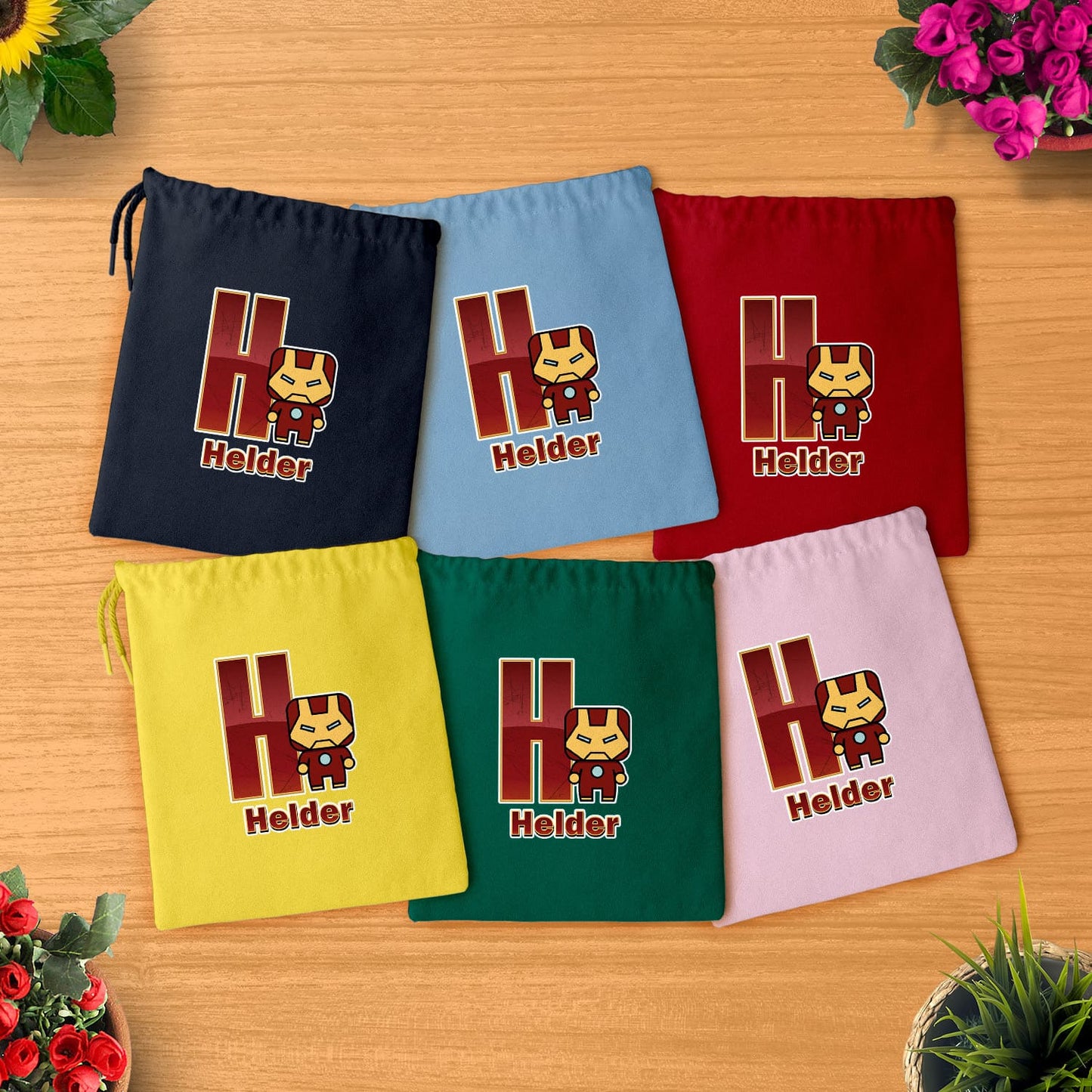 Saco Multiusos "Super Heroes"
