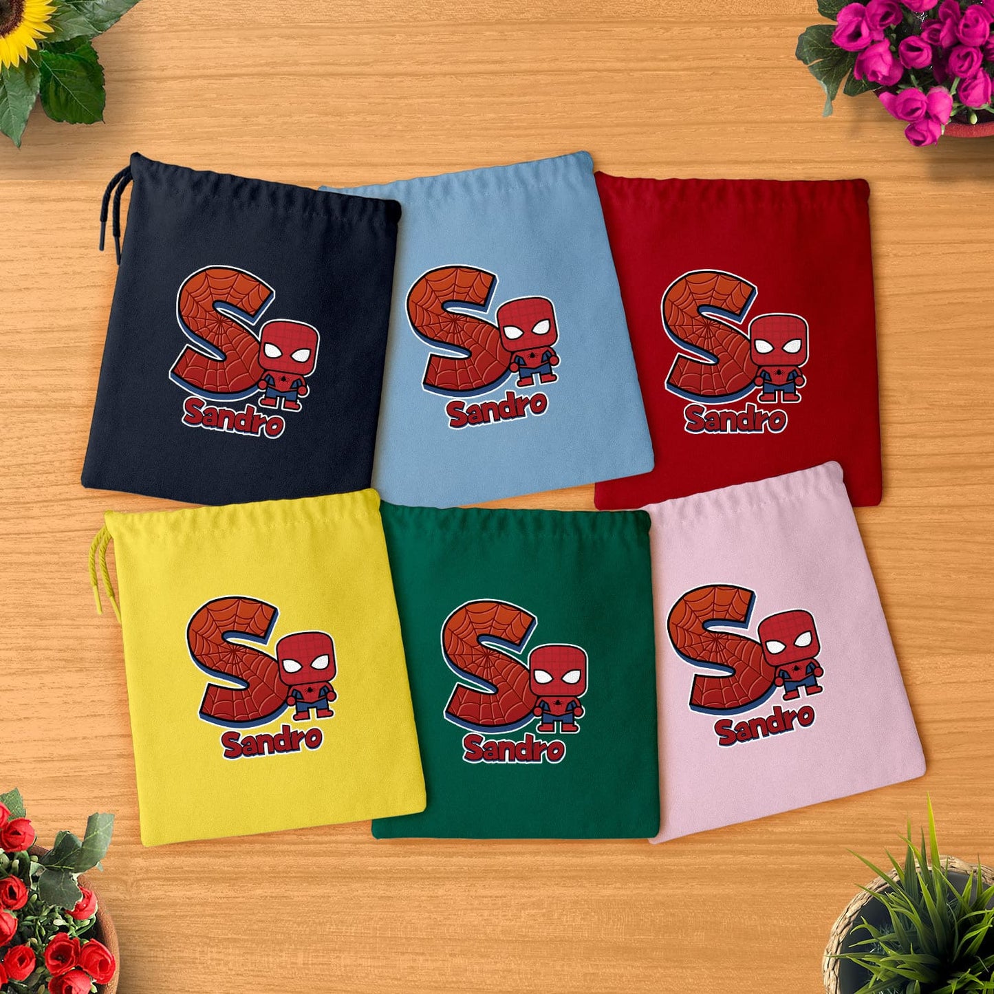 Saco Multiusos "Super Heroes"