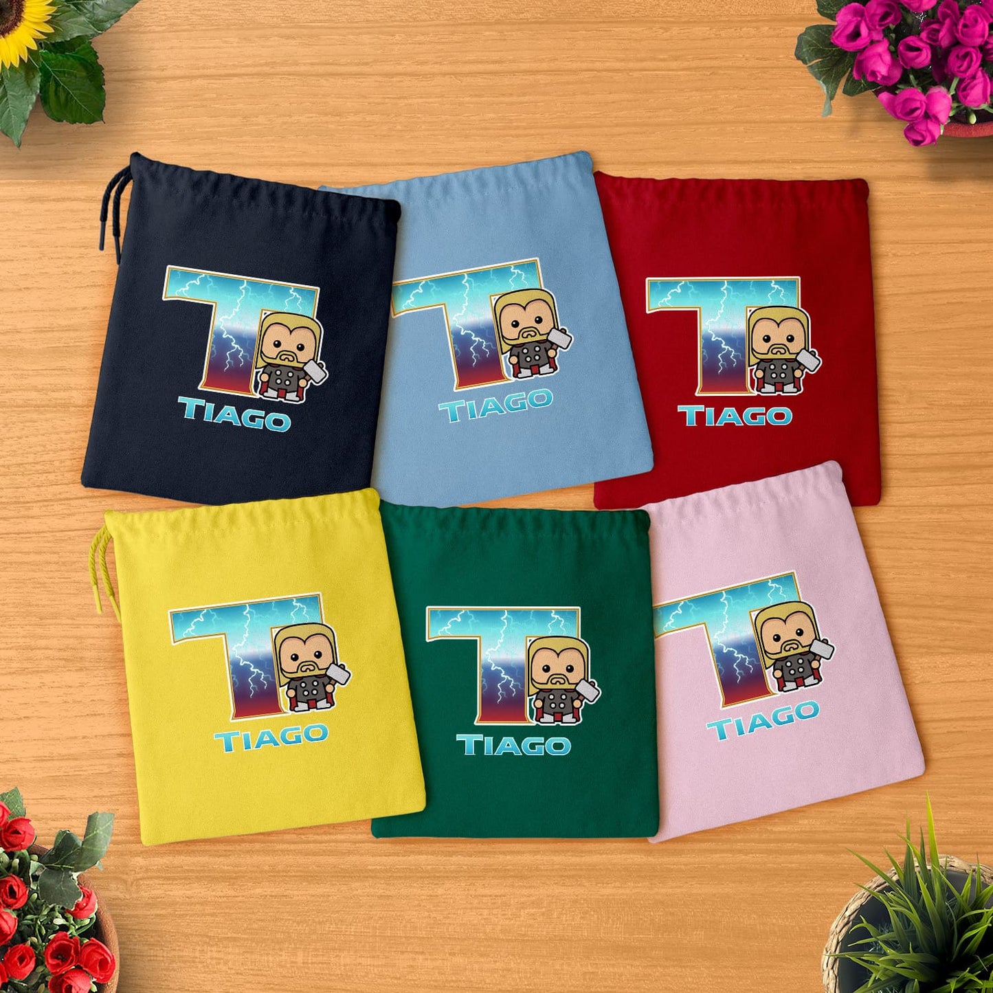 Saco Multiusos "Super Heroes"