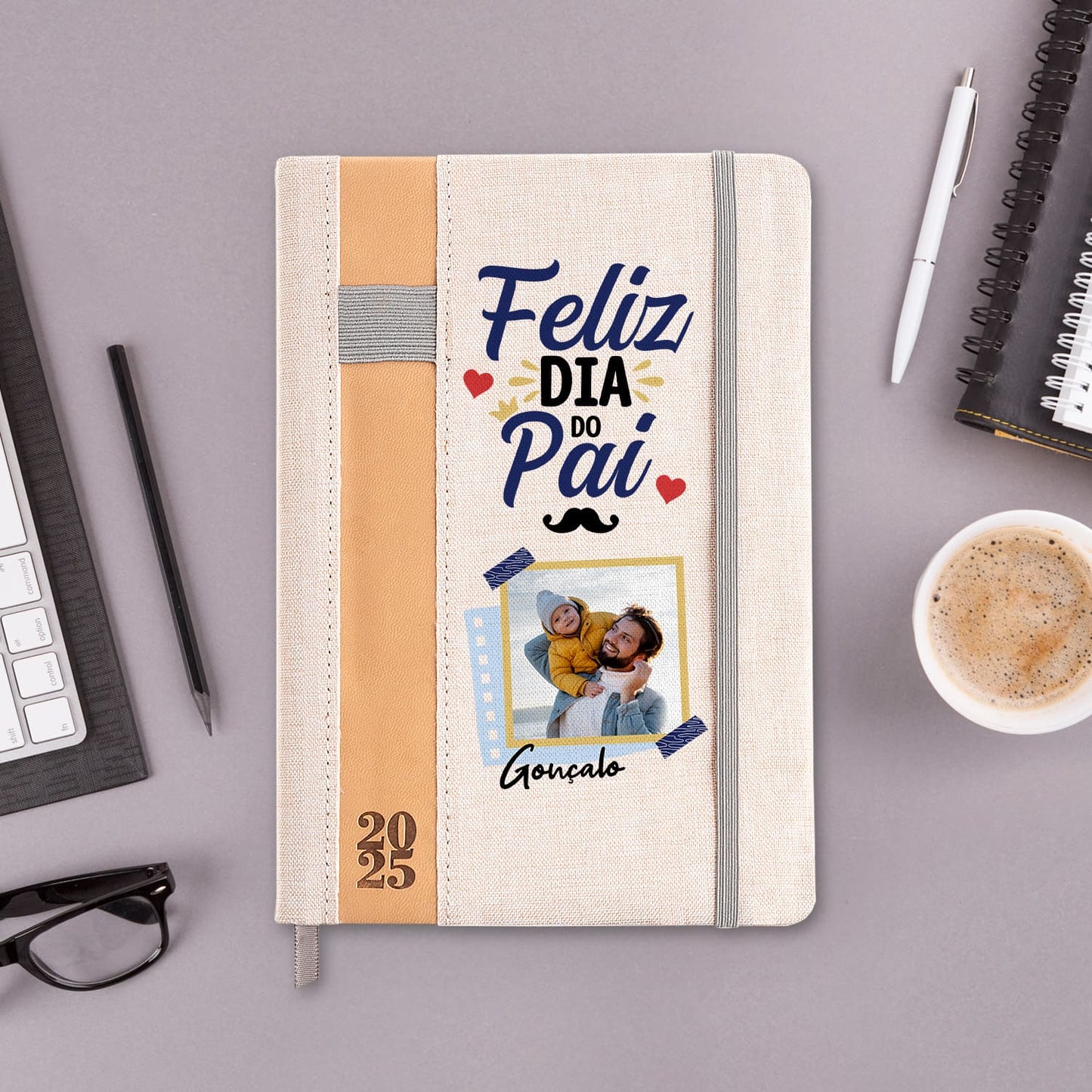 Agenda Diária 2025 Nature "Feliz Dia do Pai"