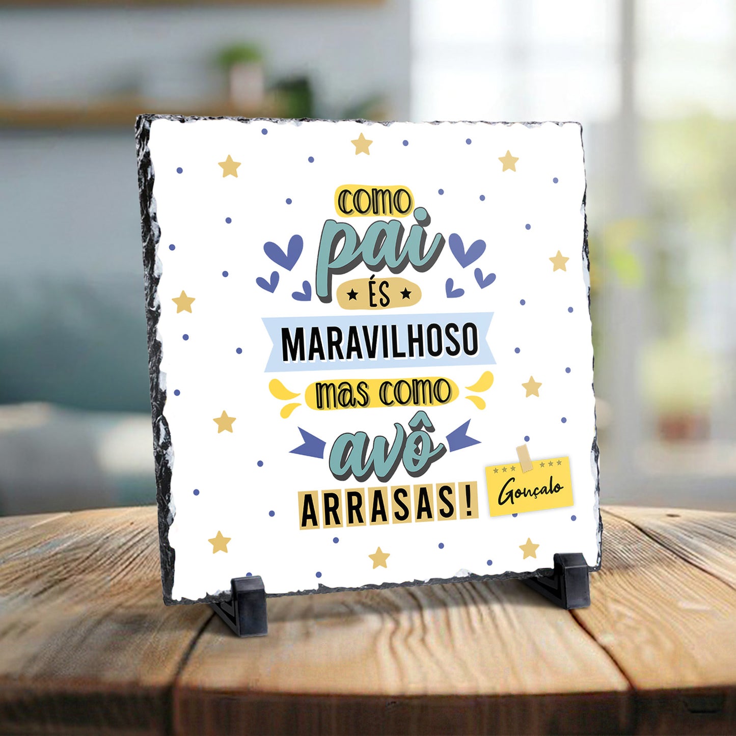 Ardósia "Como Avô-Avó Arrasas"