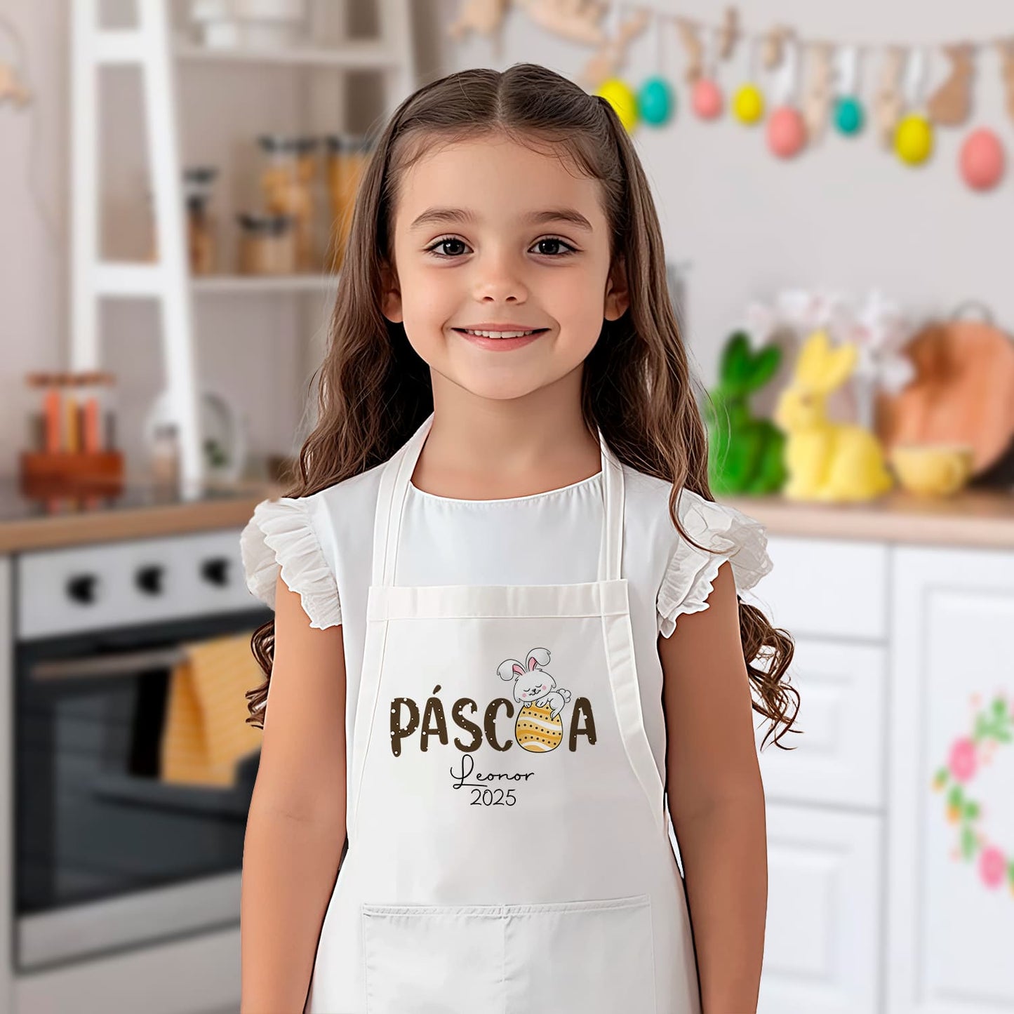 Avental e/ou Luva+Pega "Páscoa"
