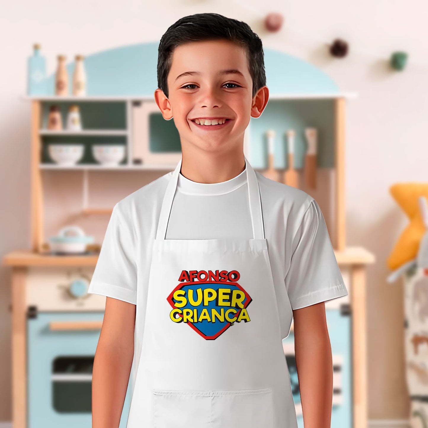 Avental "Super Criança"