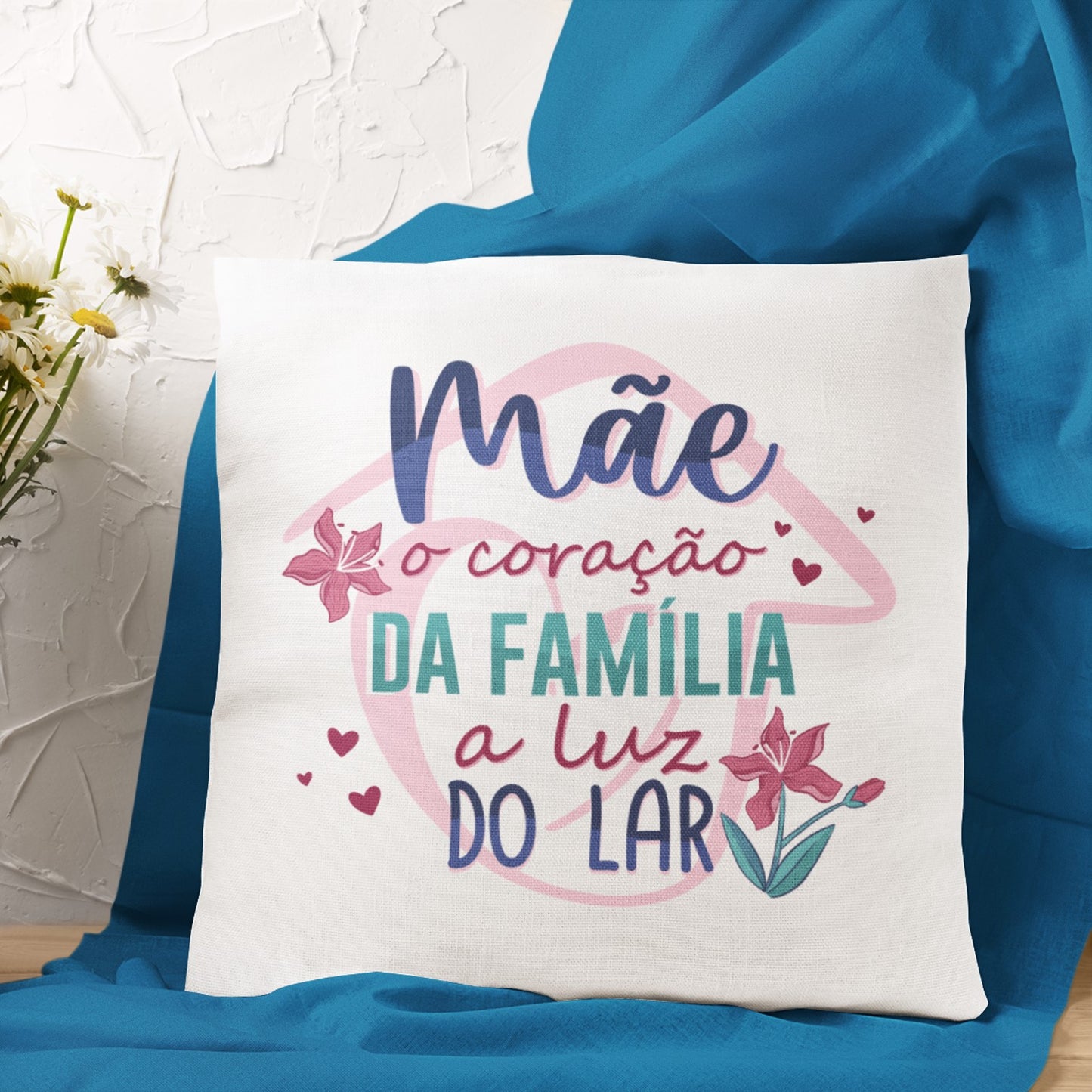 Almofada "A luz do lar"