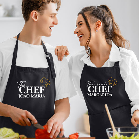 Avental(ais) "Chef - Real chef"