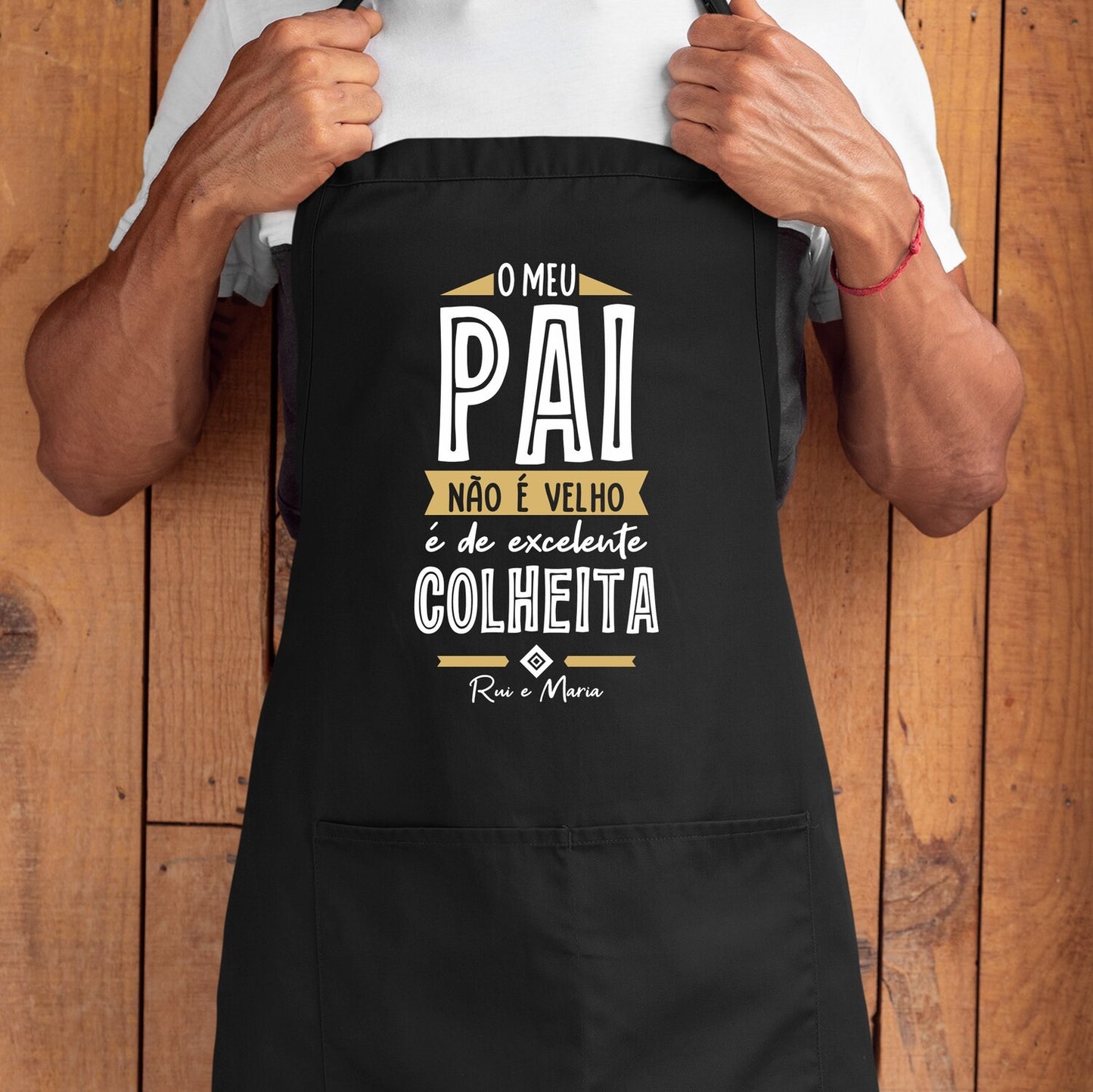 Avental e/ou Luva+Pega "Excelente Colheita"