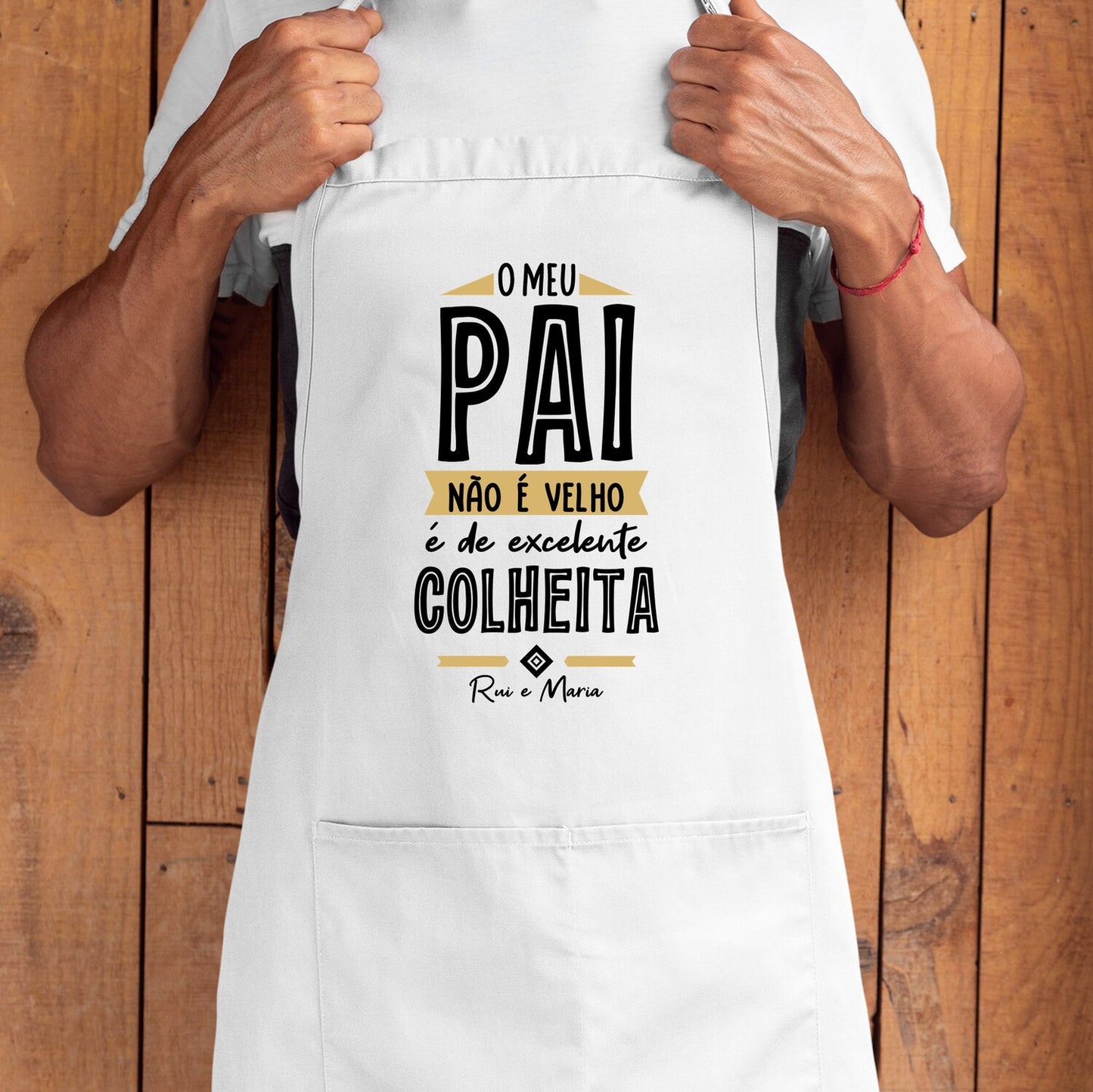 Avental e/ou Luva+Pega "Excelente Colheita"