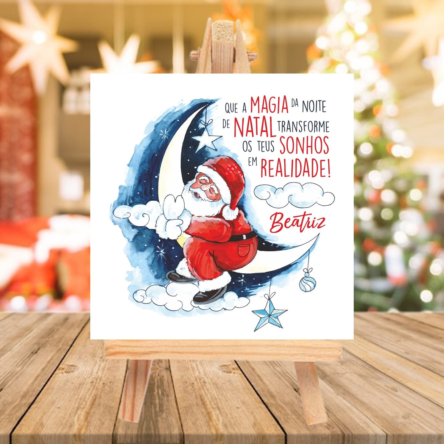 Azulejo "Magia da noite de Natal"