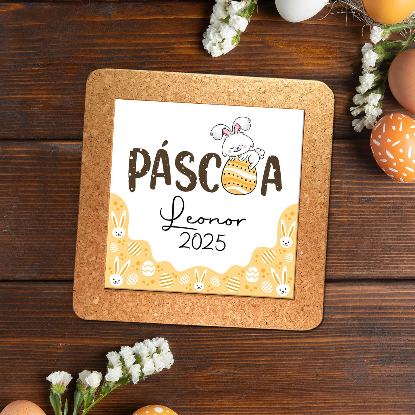 Base de cortiça "Páscoa"