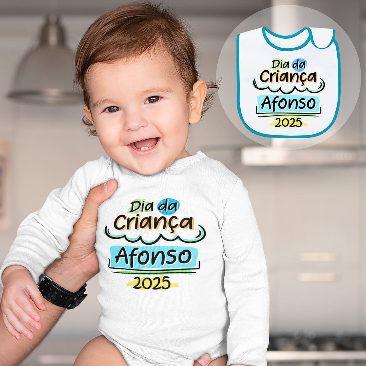 Body e/ou Babete "Dia da Criança"