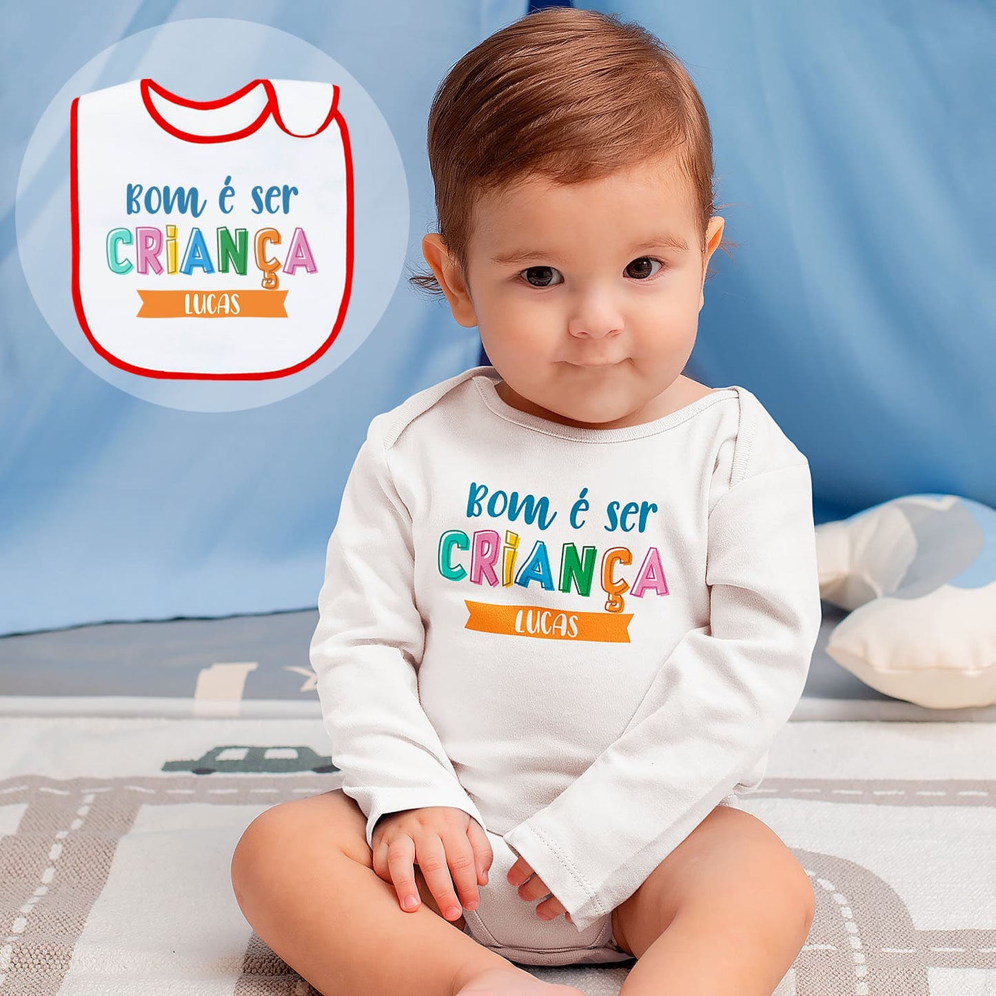 Body e/ou Babete "Bom é ser criança"