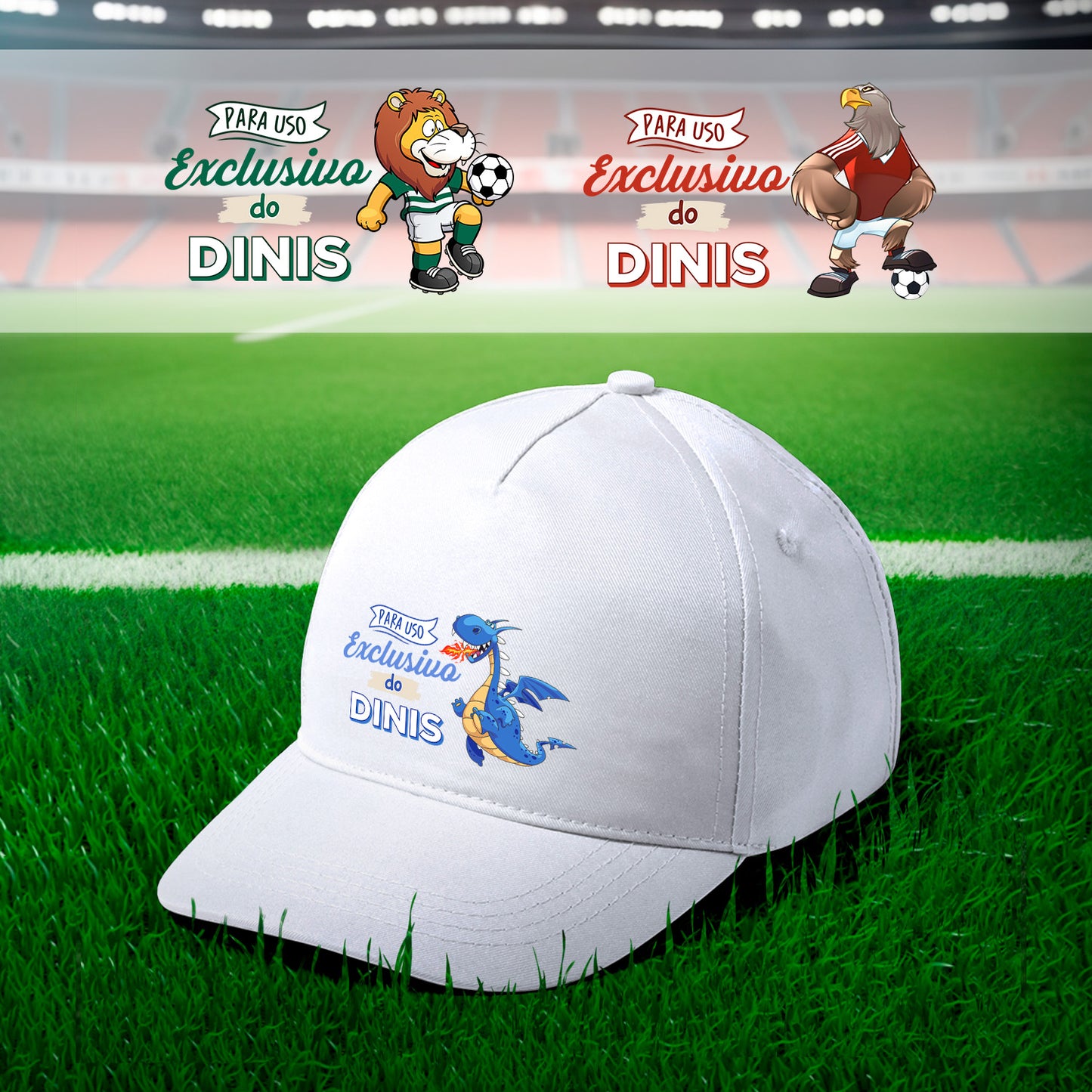 Boné "Futebol"