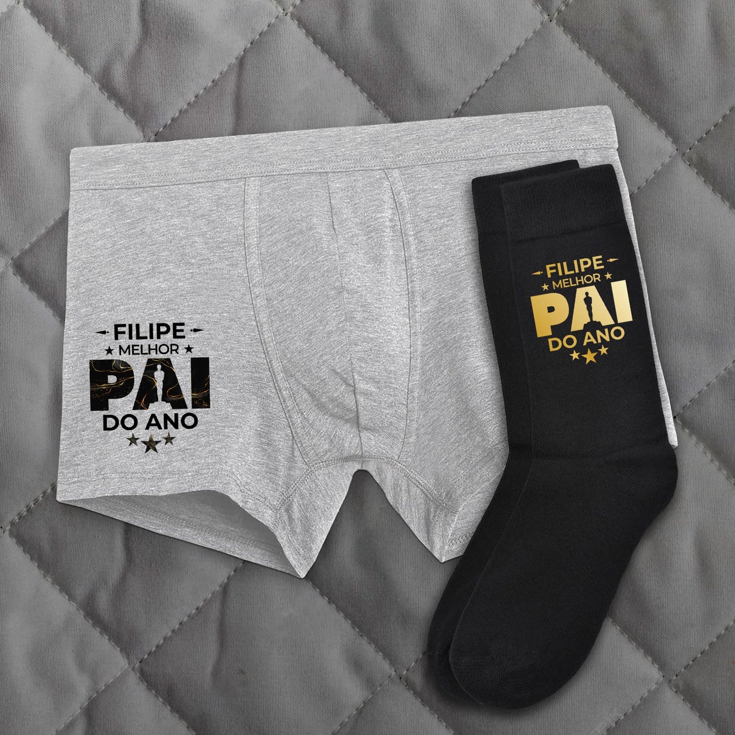 Boxer e/ou Meias "Óscar: melhor pai do ano"
