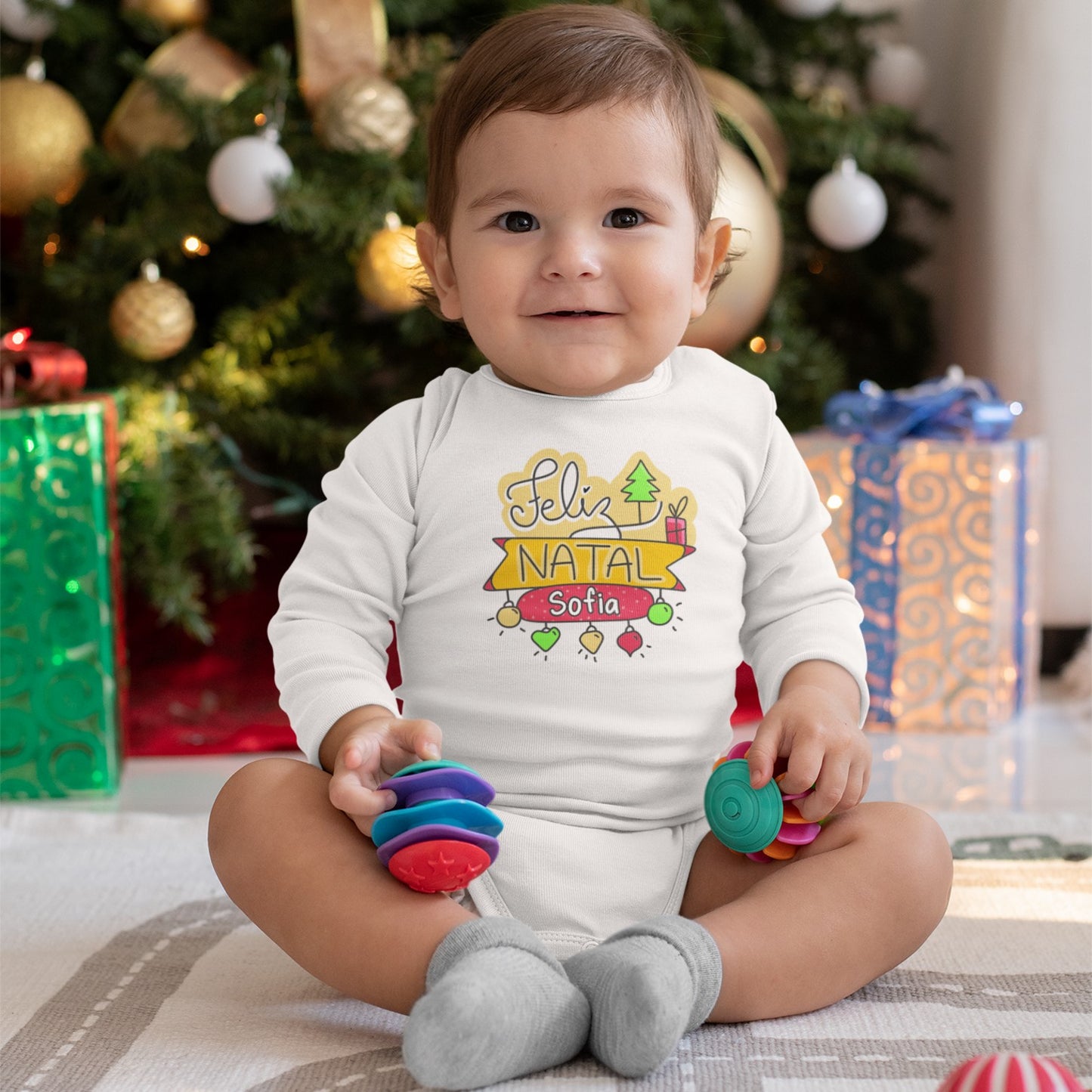 Body e/ou Babete "Natal Perfeito"