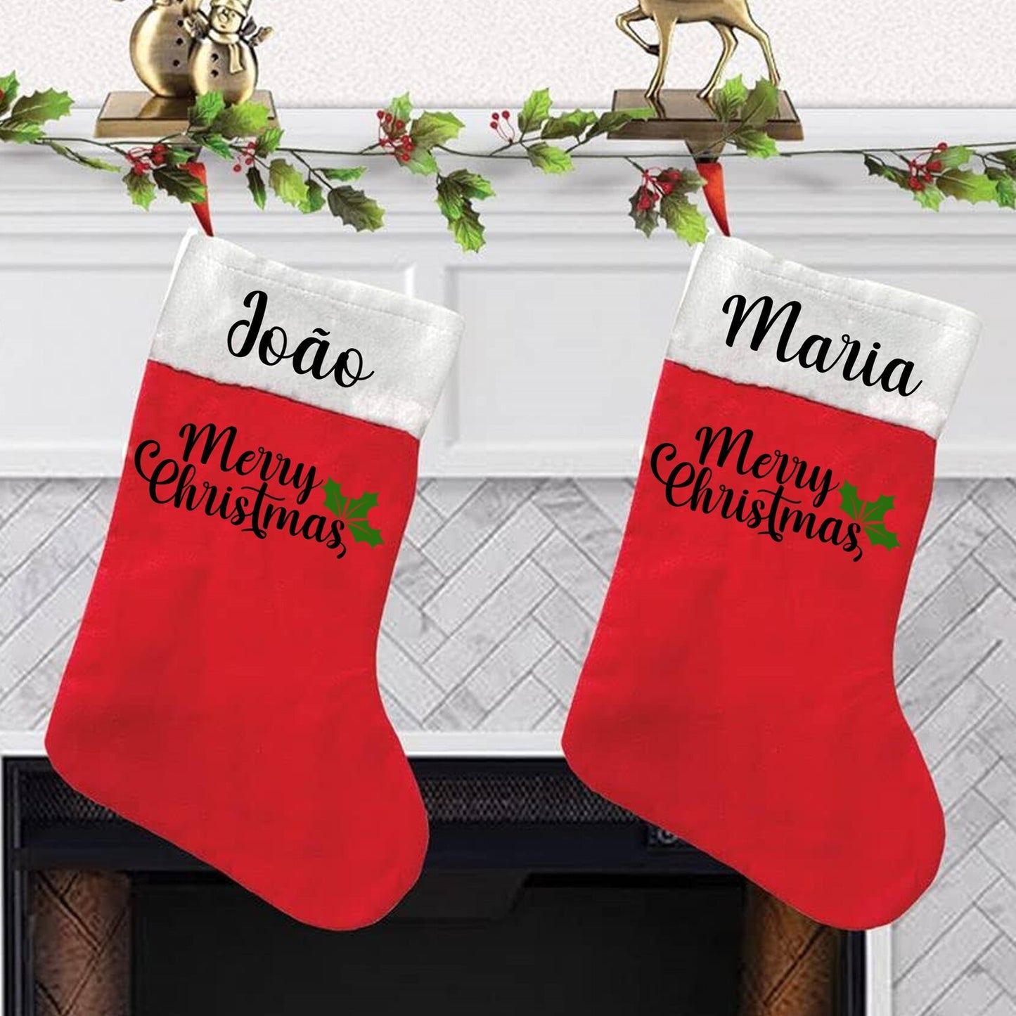 Bota de Natal "Azevinho"