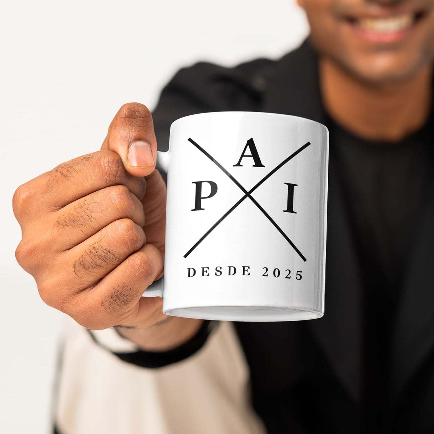 Caneca "P A I"
