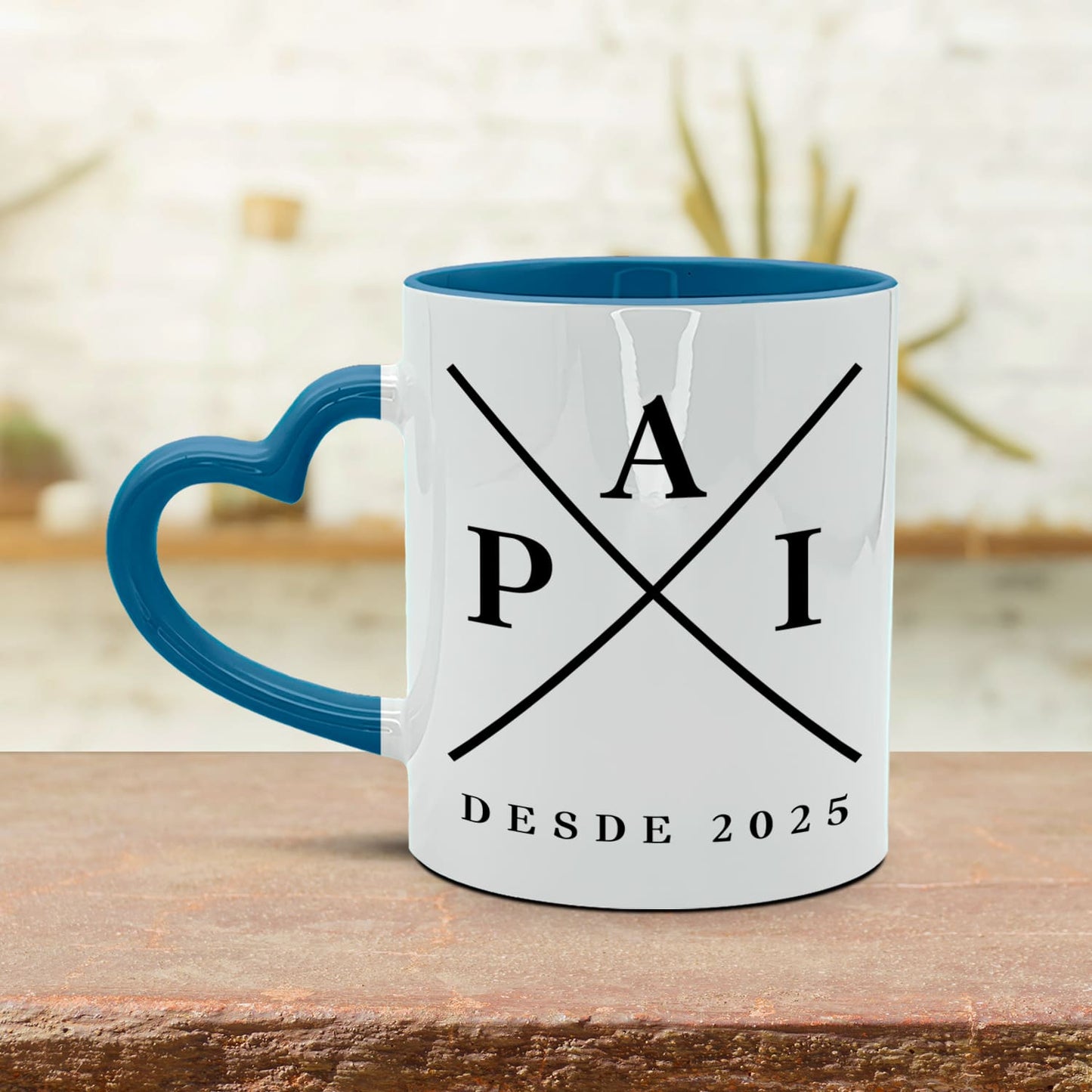 Caneca Pega Coração "P A I"