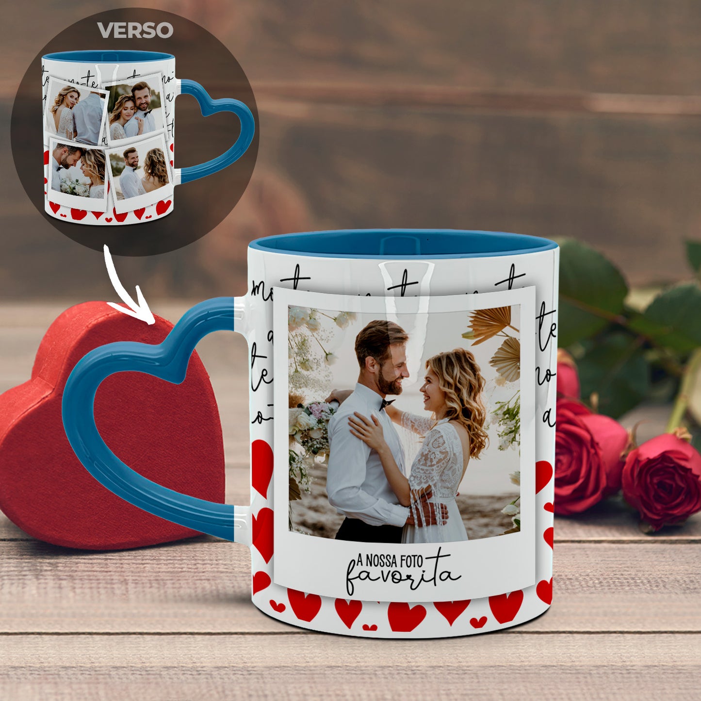 Caneca(s) Pega Coração "A nossa foto favorita"
