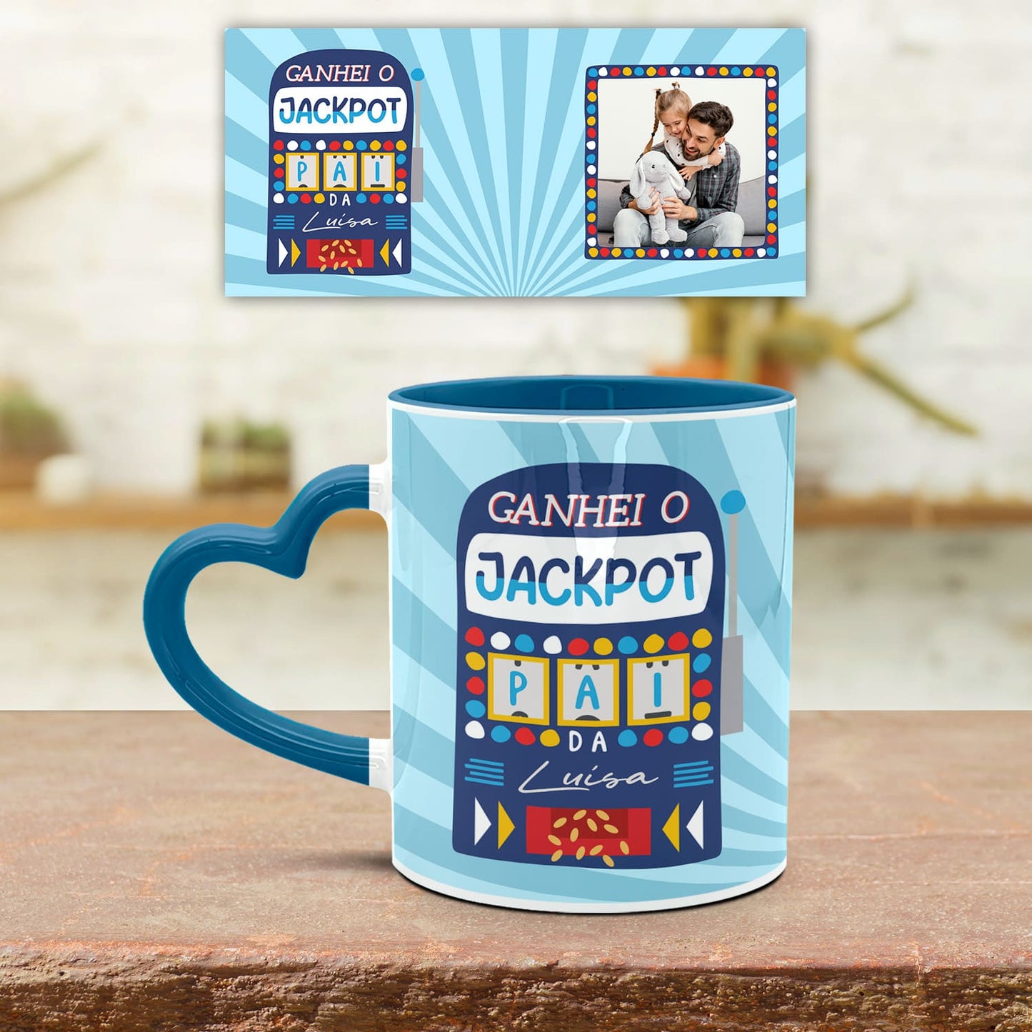 Caneca Pega Coração "JACKPOT"