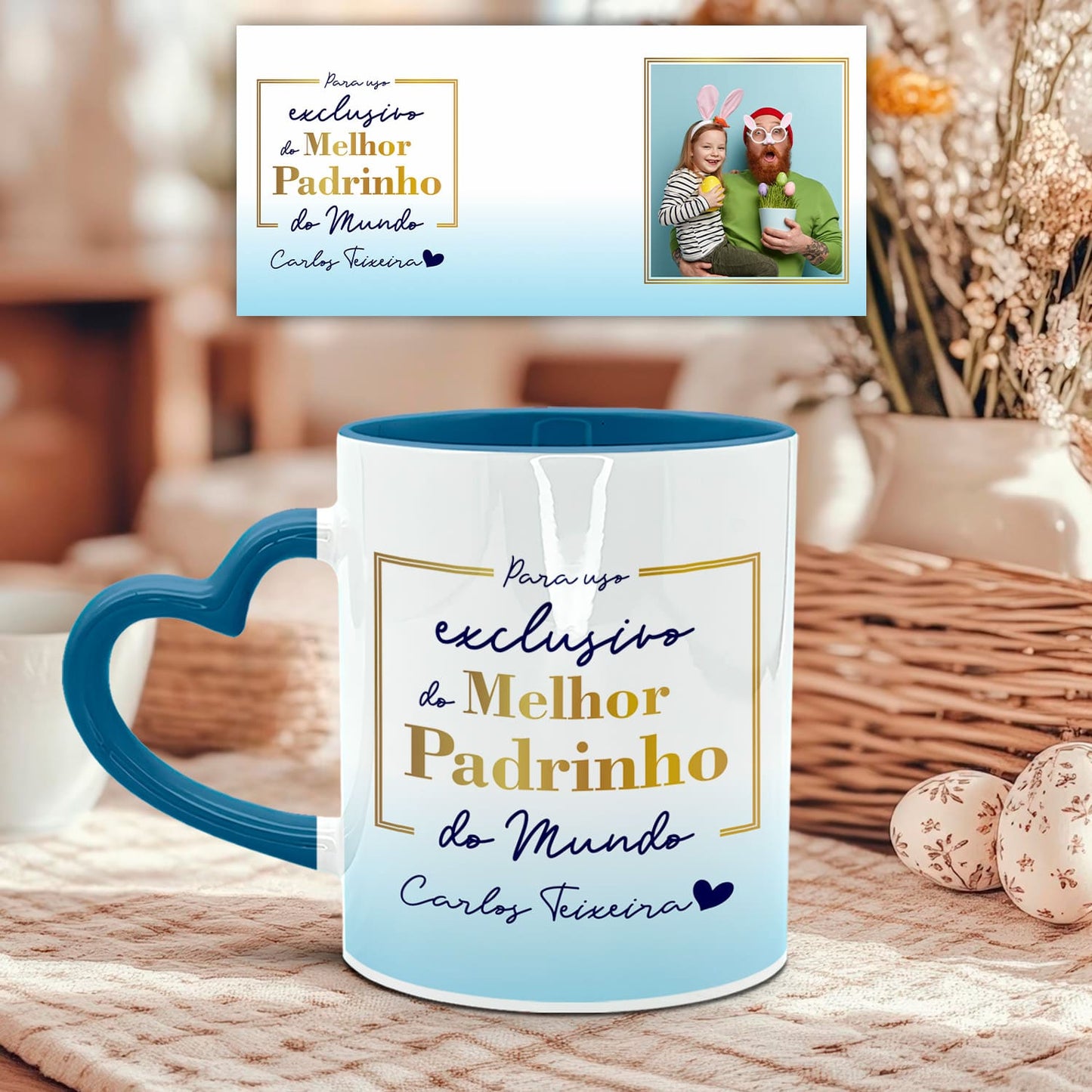 Caneca Pega Coração "Para uso exclusivo"