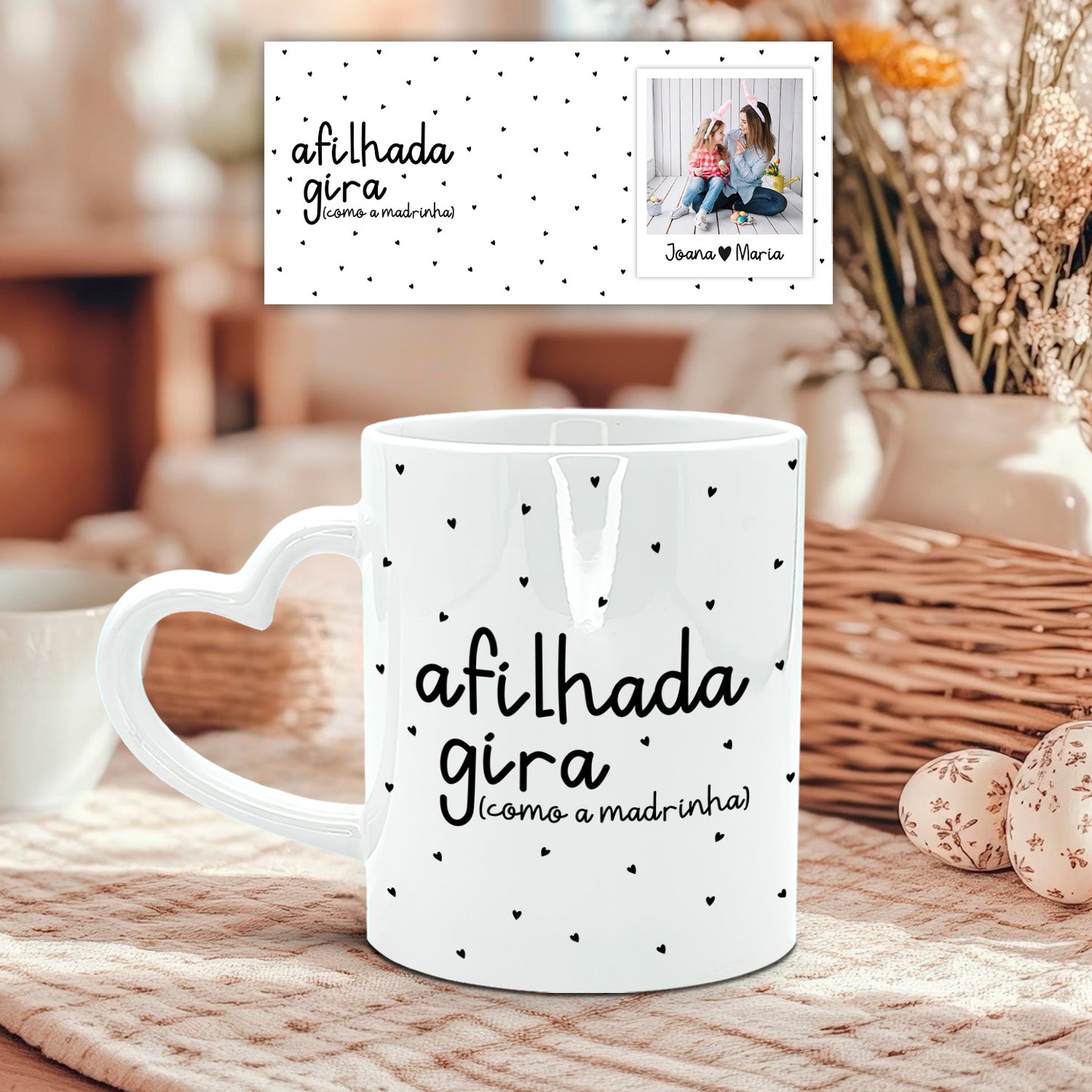 Caneca Pega Coração "Giro(a)"