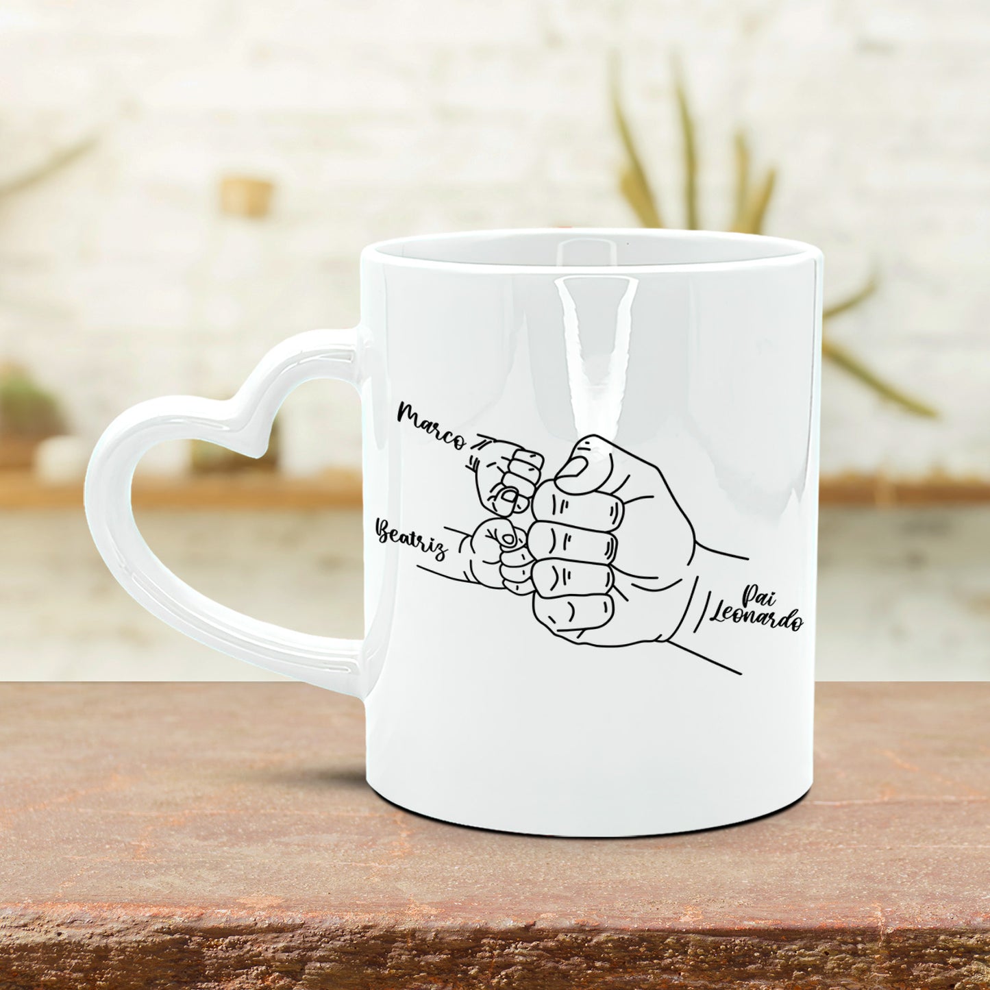 Caneca Pega Coração "Pacto de União"