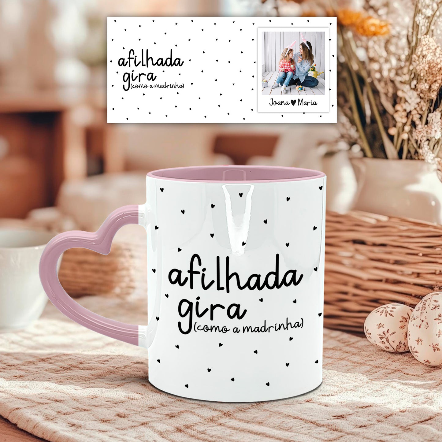 Caneca Pega Coração "Giro(a)"