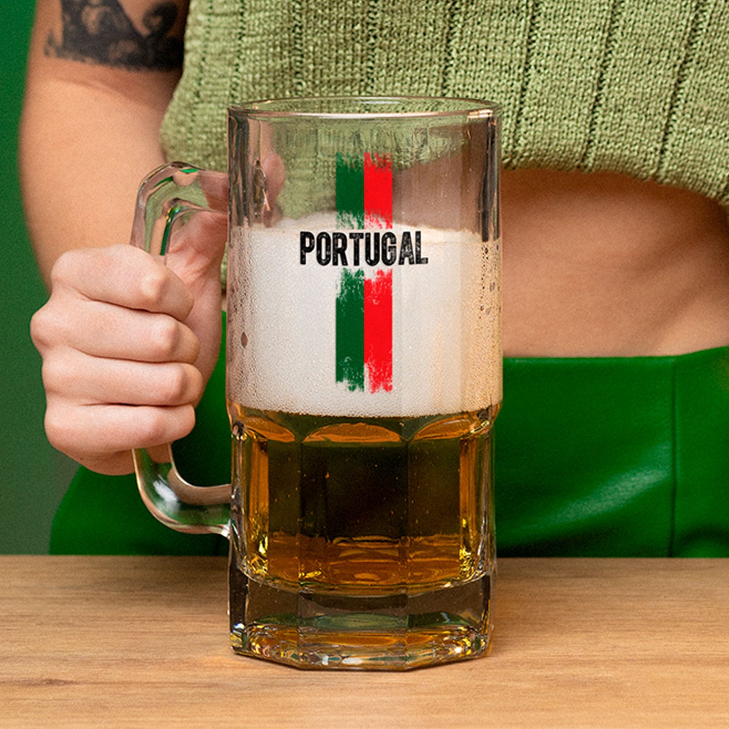 Caneca para Cerveja e/ou Abre-garrafas "Portugal"