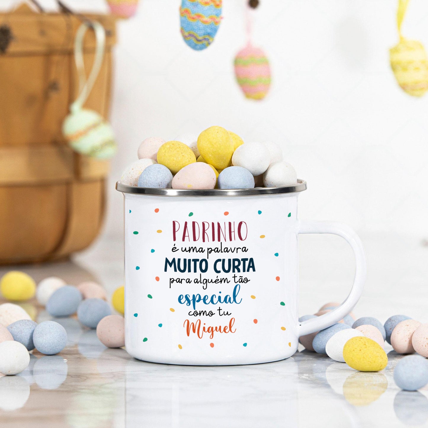Caneca de Esmalte "Para alguém tão especial"