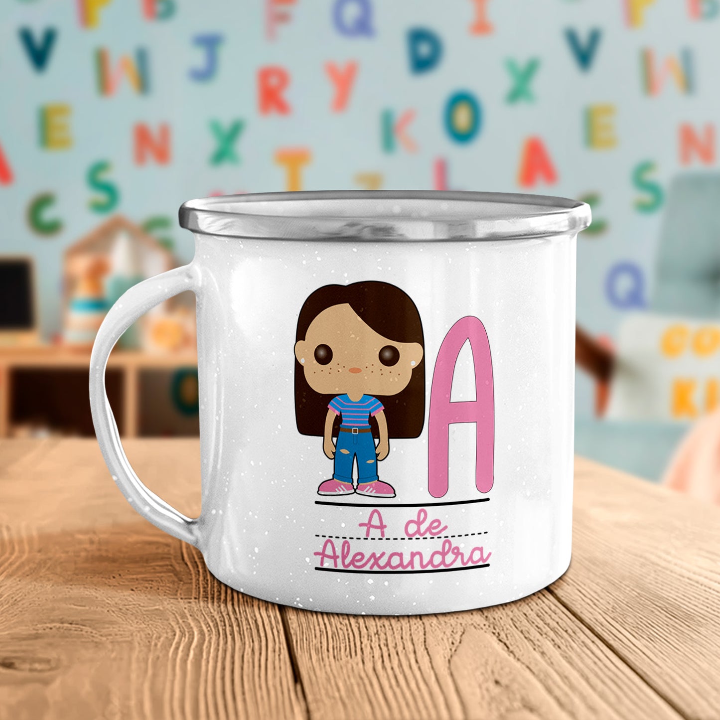 Caneca de Esmalte "POP"