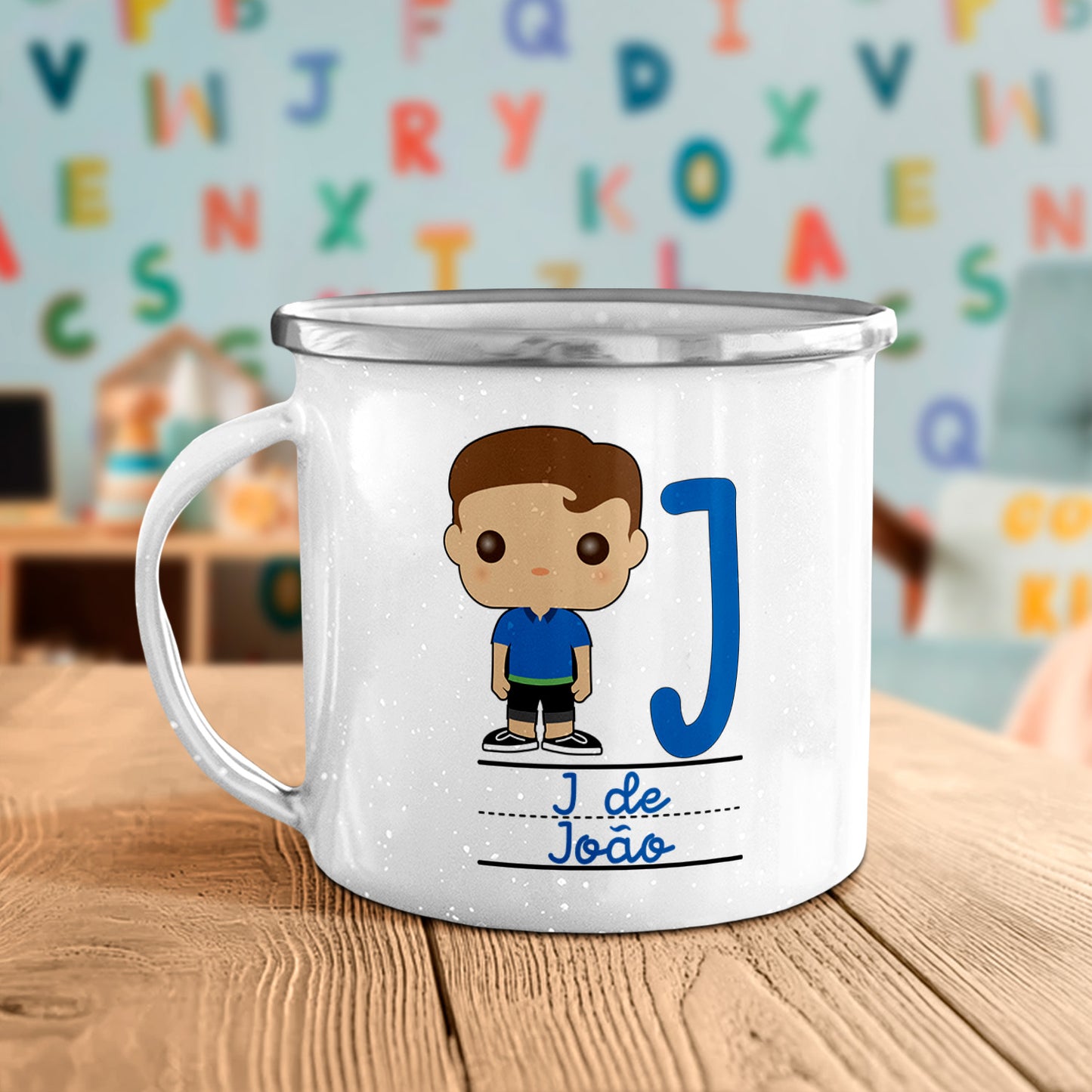 Caneca de Esmalte "POP"