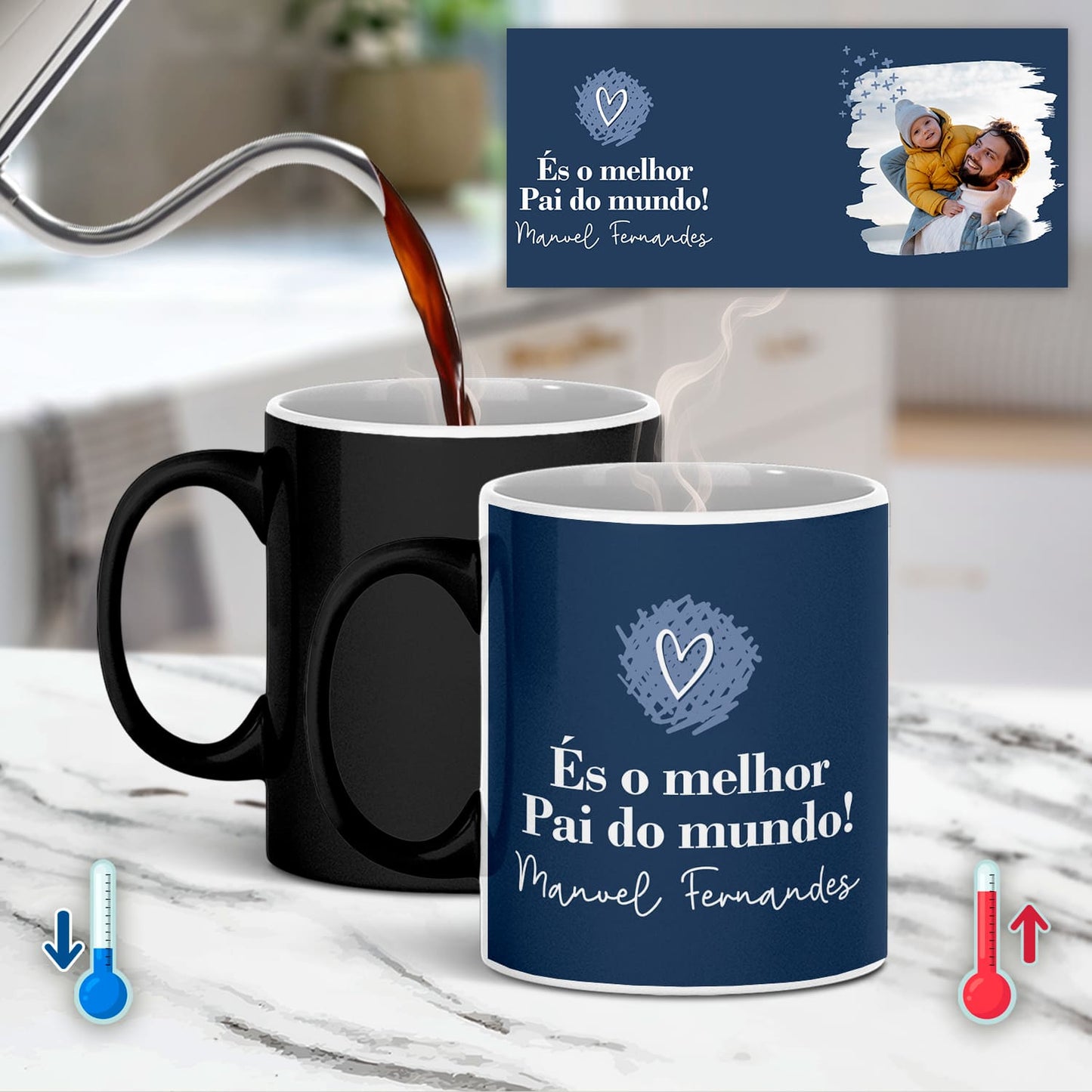 Caneca Mágica "És o melhor do mundo!"