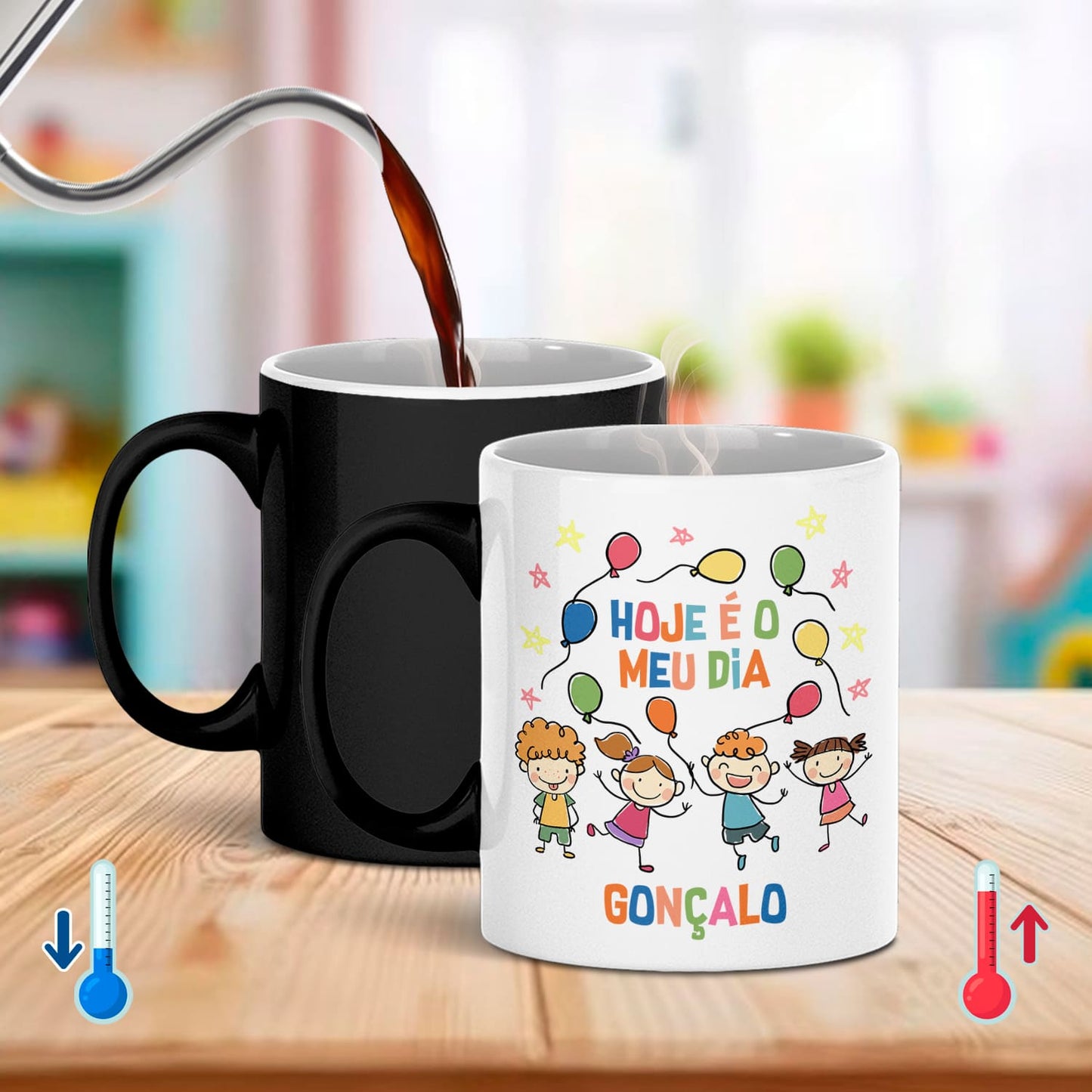 Caneca Mágica "Hoje é o meu dia"