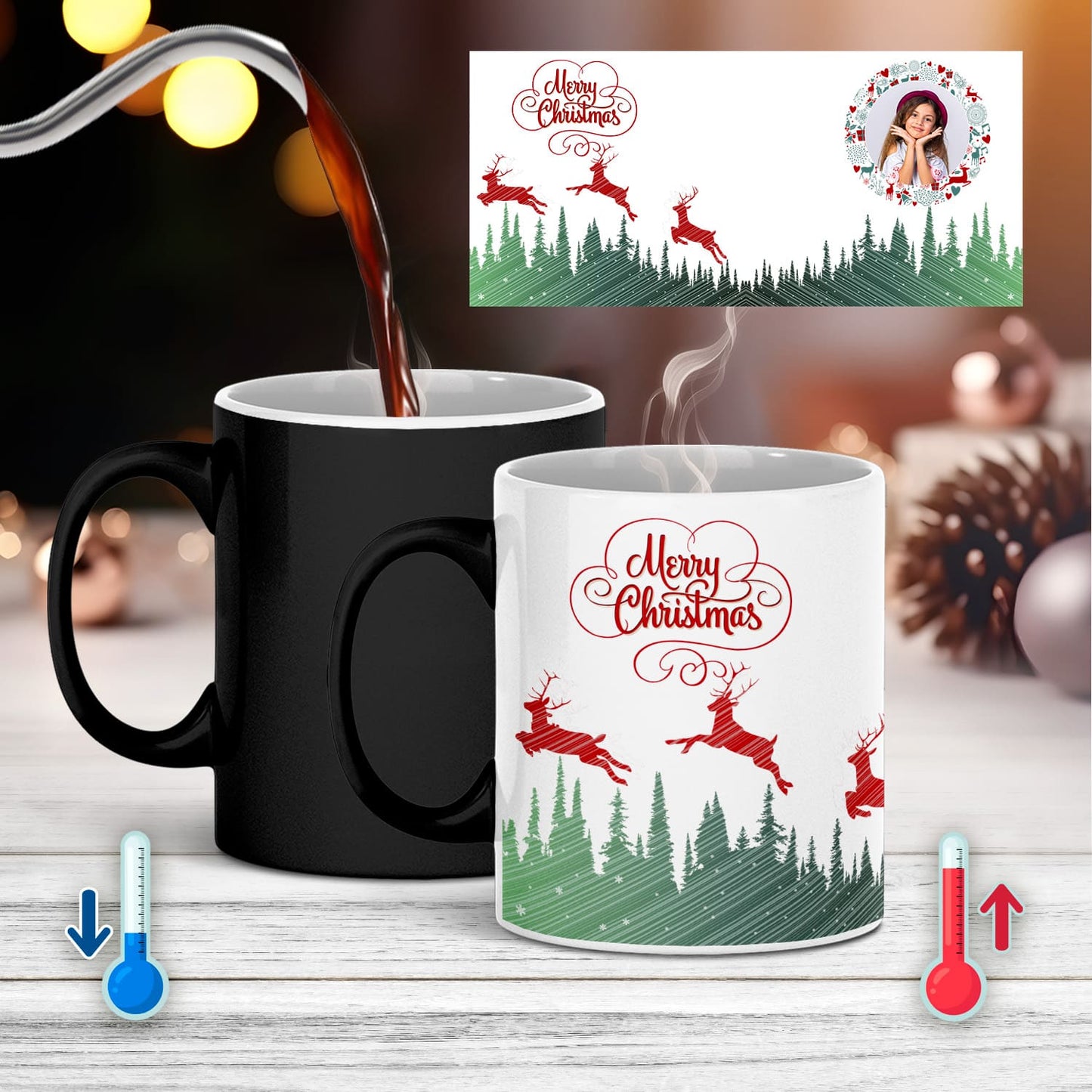 Caneca Mágica "A lenda das Renas"