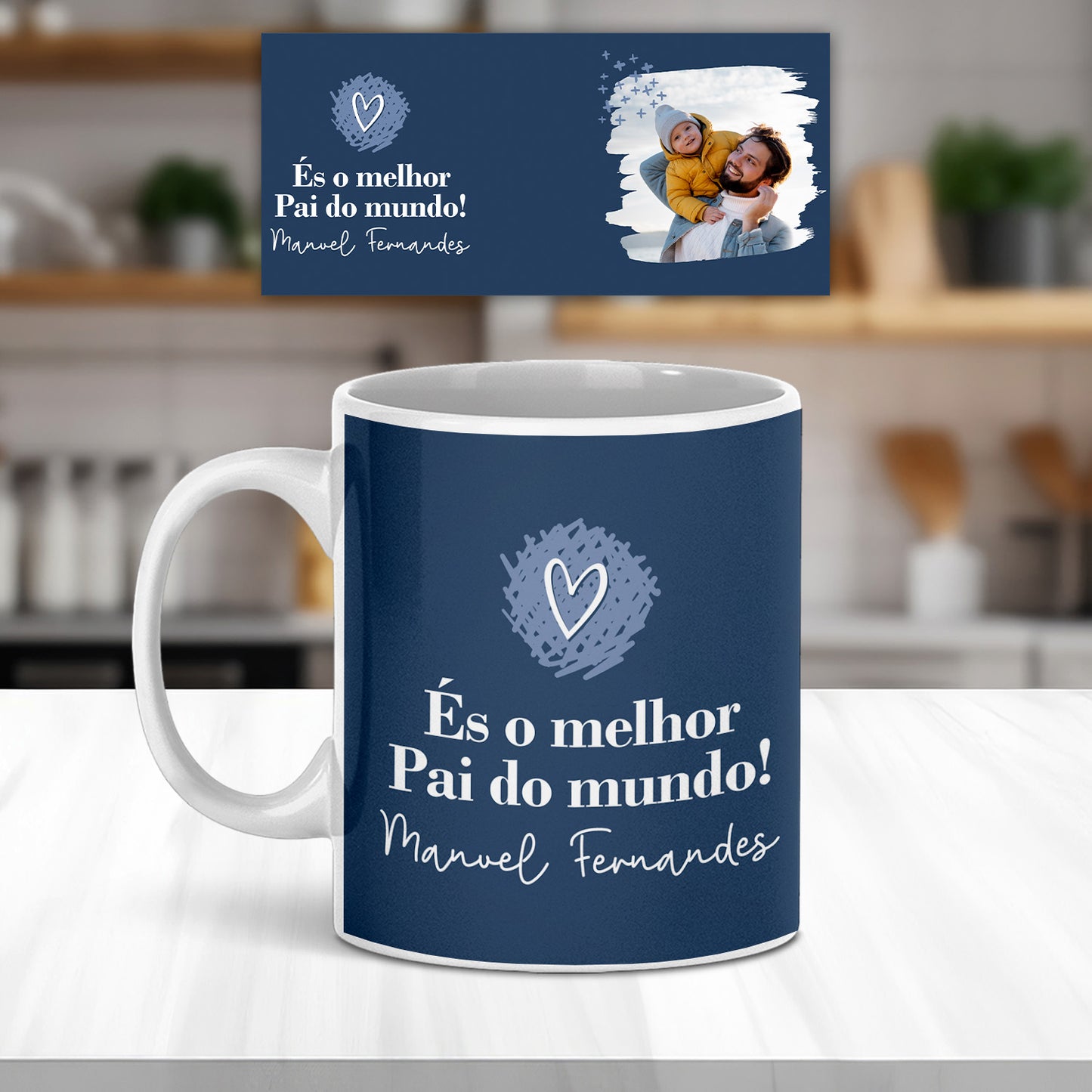 Caneca "És o melhor do mundo!"