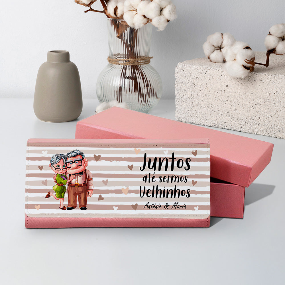 Carteira "Juntos até sermos velhinhos"