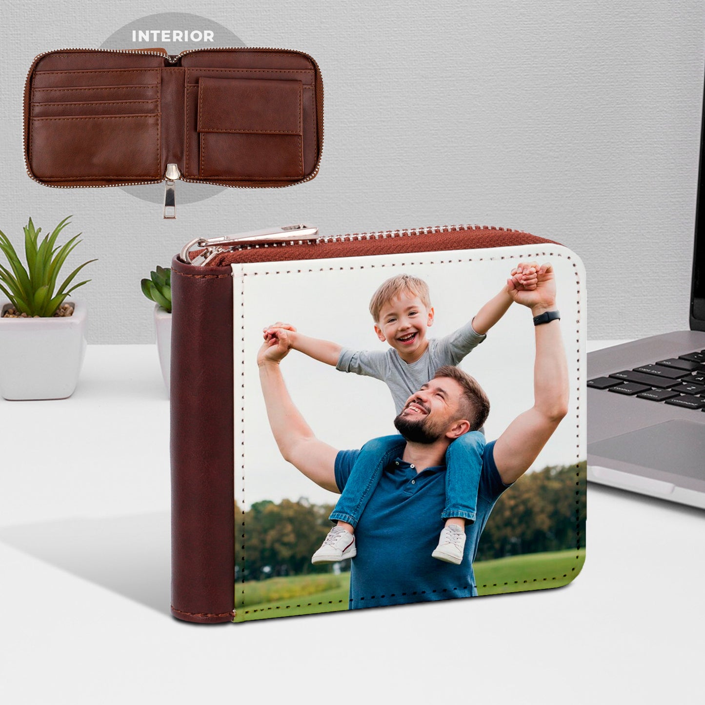 Carteira de homem "Fotografia"