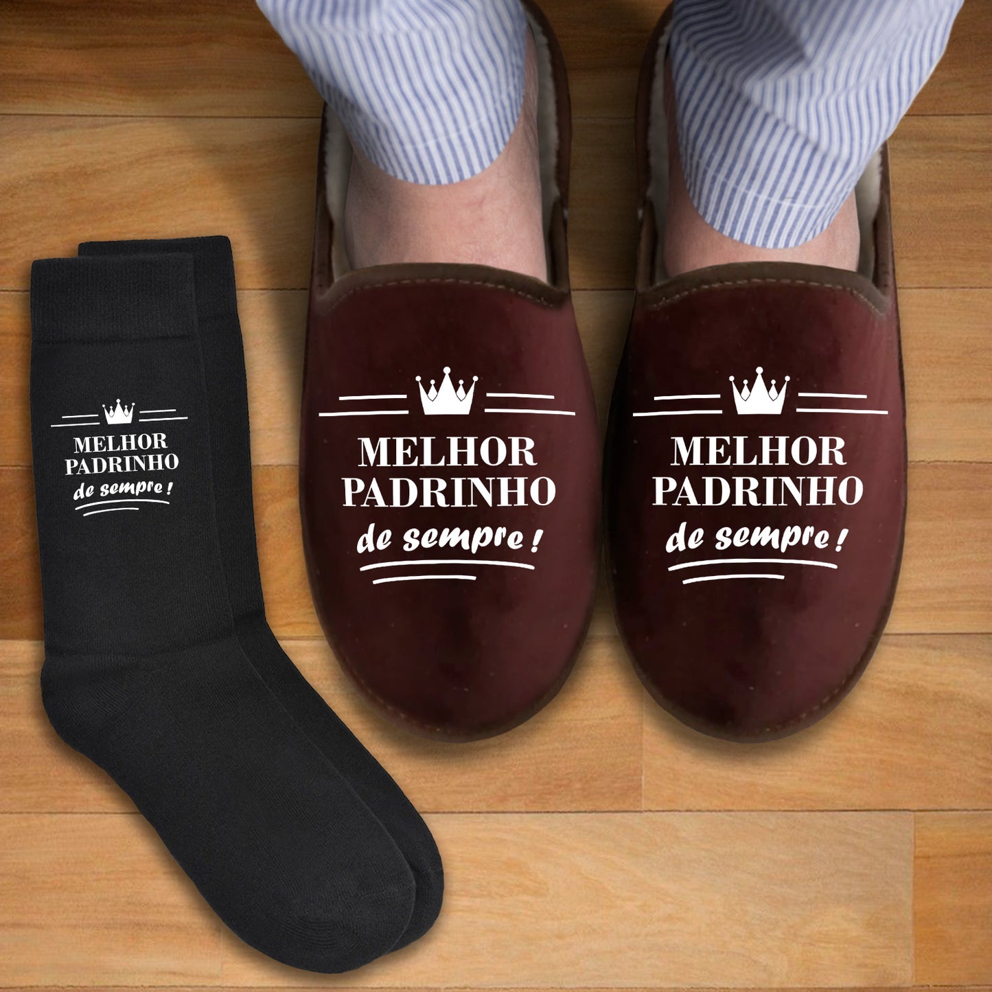 Chinelos e/ou Meias "Melhor de sempre!"