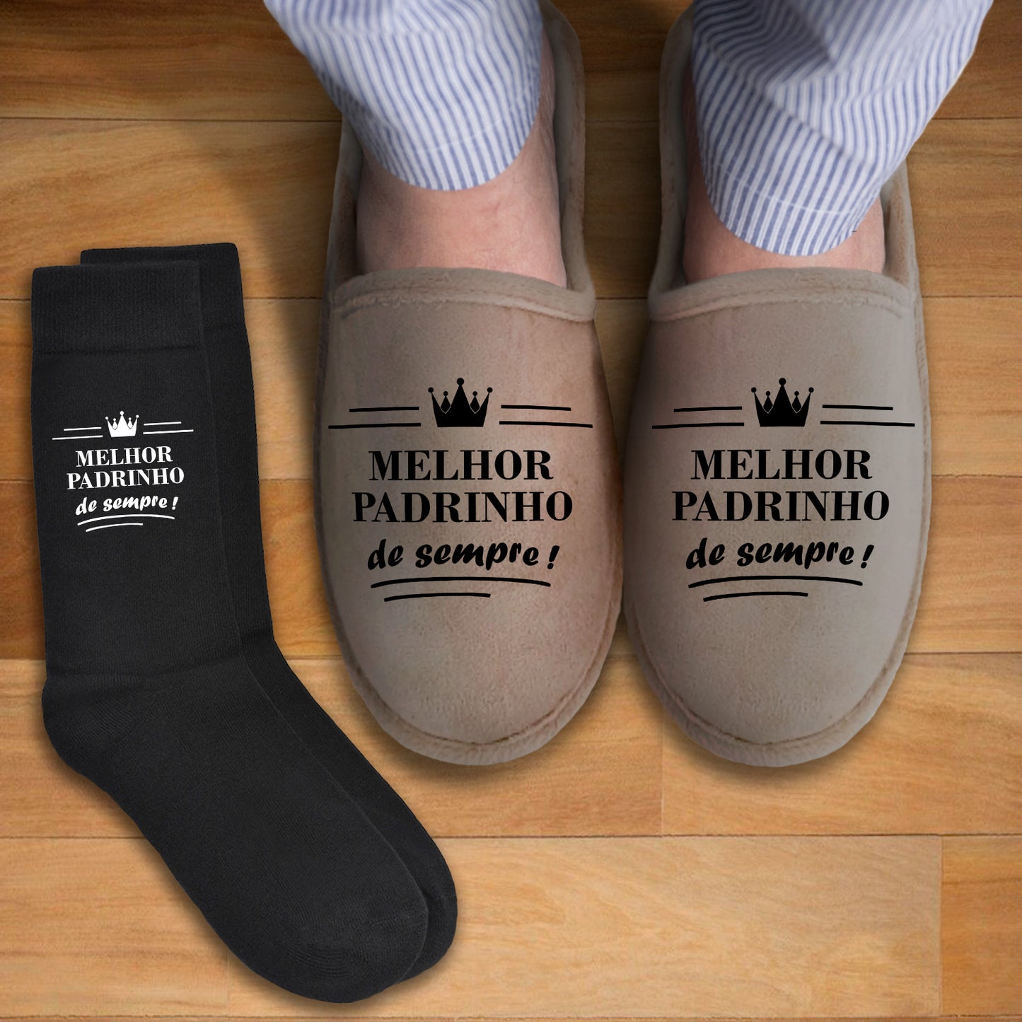 Chinelos e/ou Meias "Melhor de sempre!"