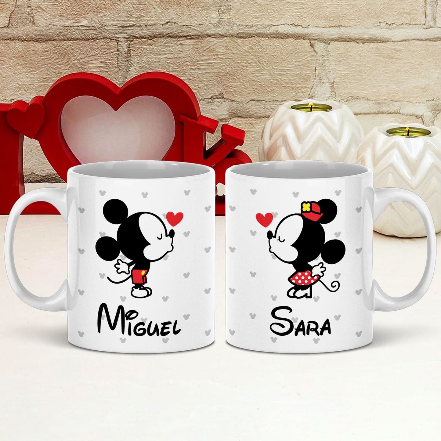 Conjunto 2 Canecas "Apaixonados"