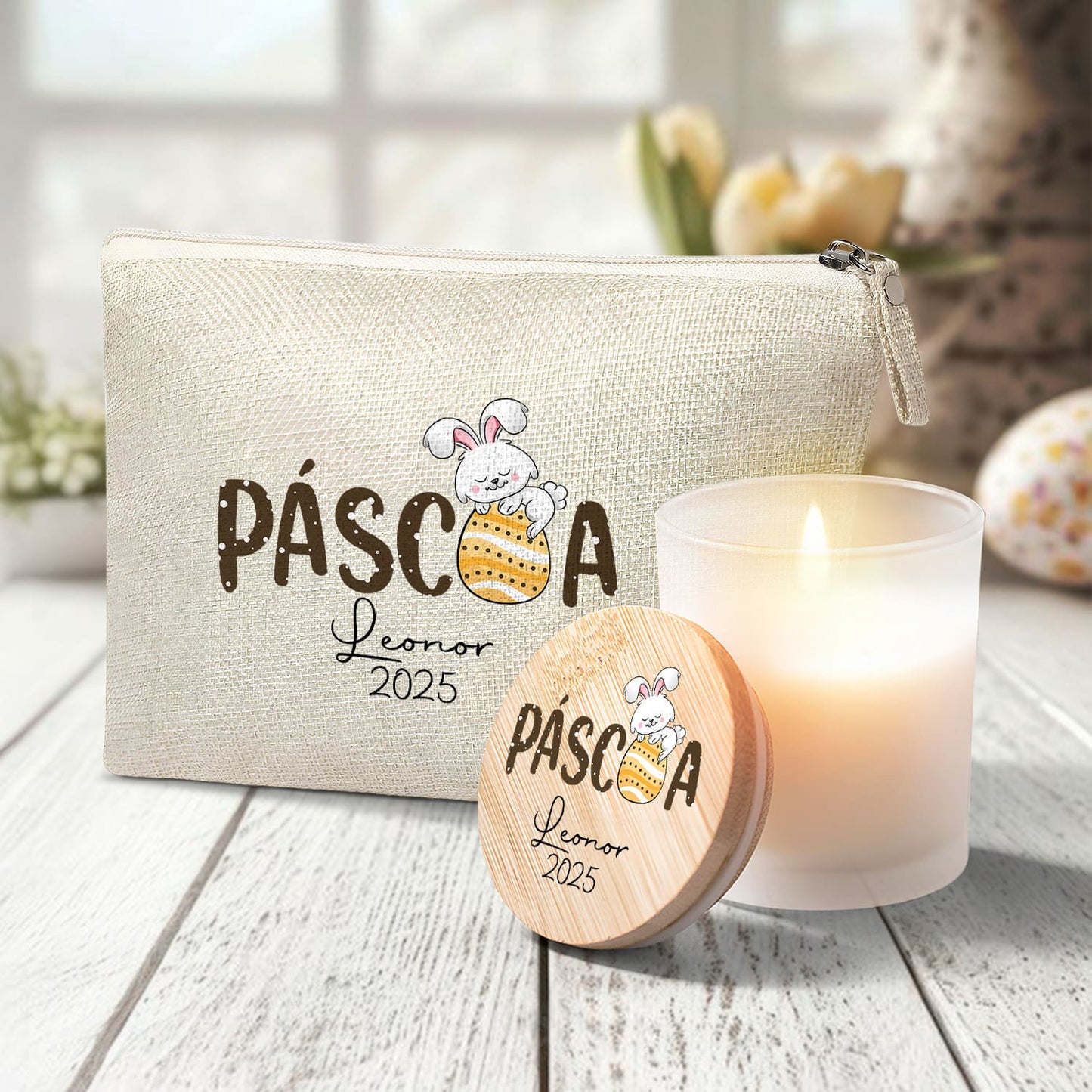 Necessaire e/ou Vela "Páscoa"