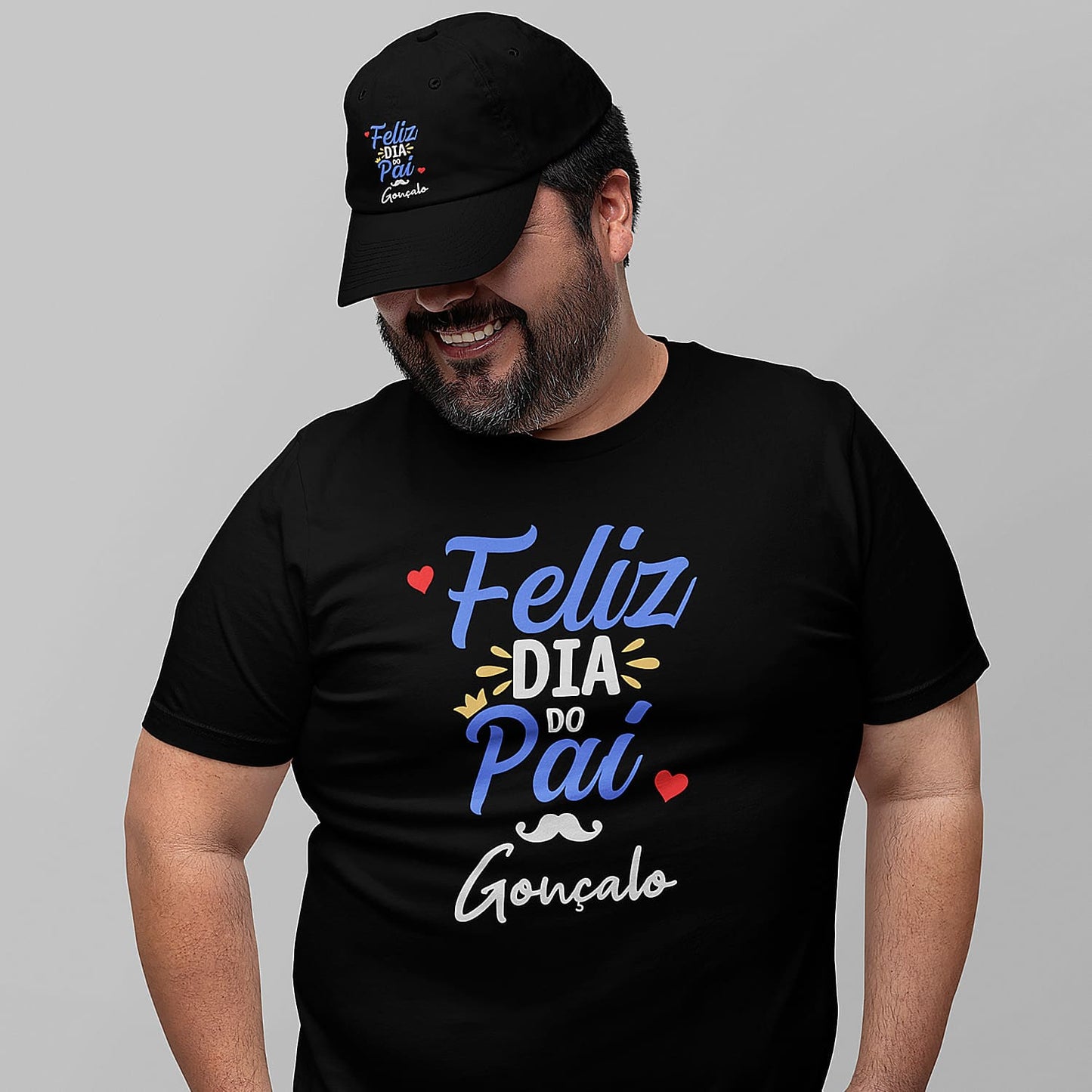 T-shirt e/ou Boné "Feliz Dia do Pai"