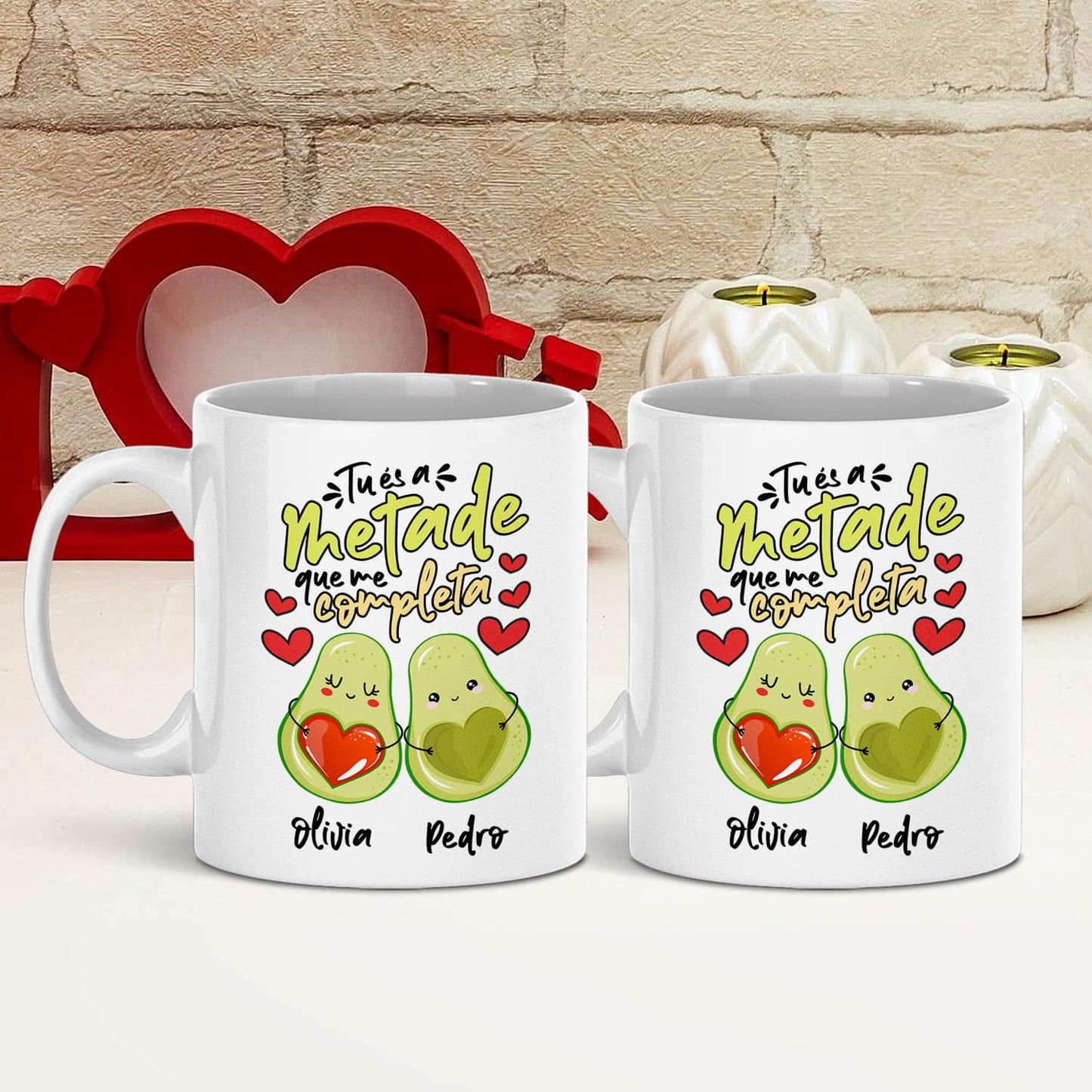 Caneca(s) "Tu és a metade que me completa"