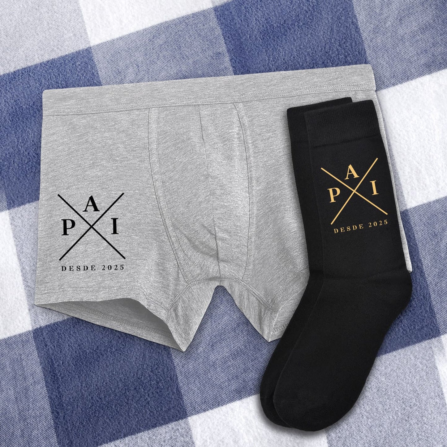 Boxer e/ou Meias "P A I"
