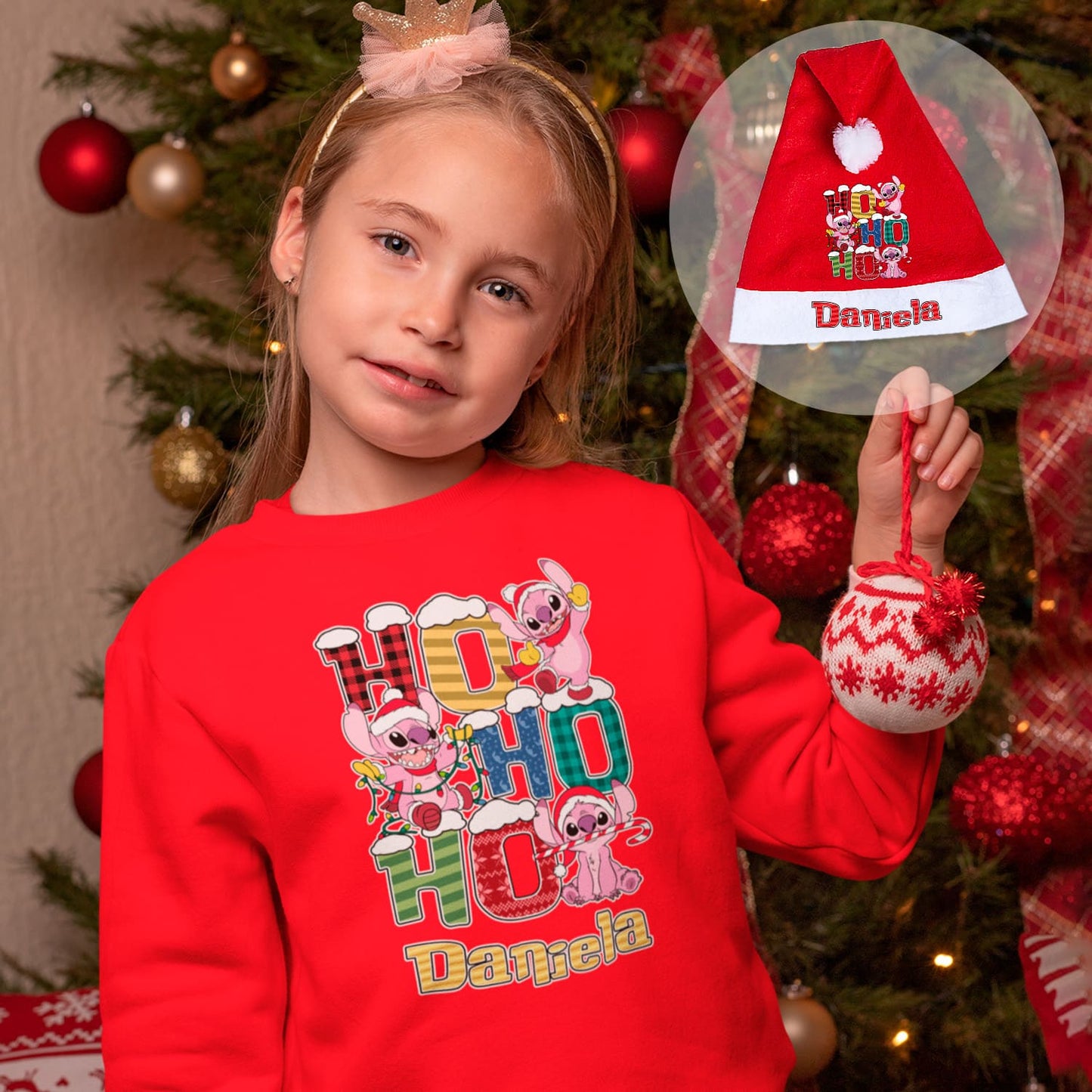 Camisola e/ou Gorro de Natal "Traquinas do Natal"