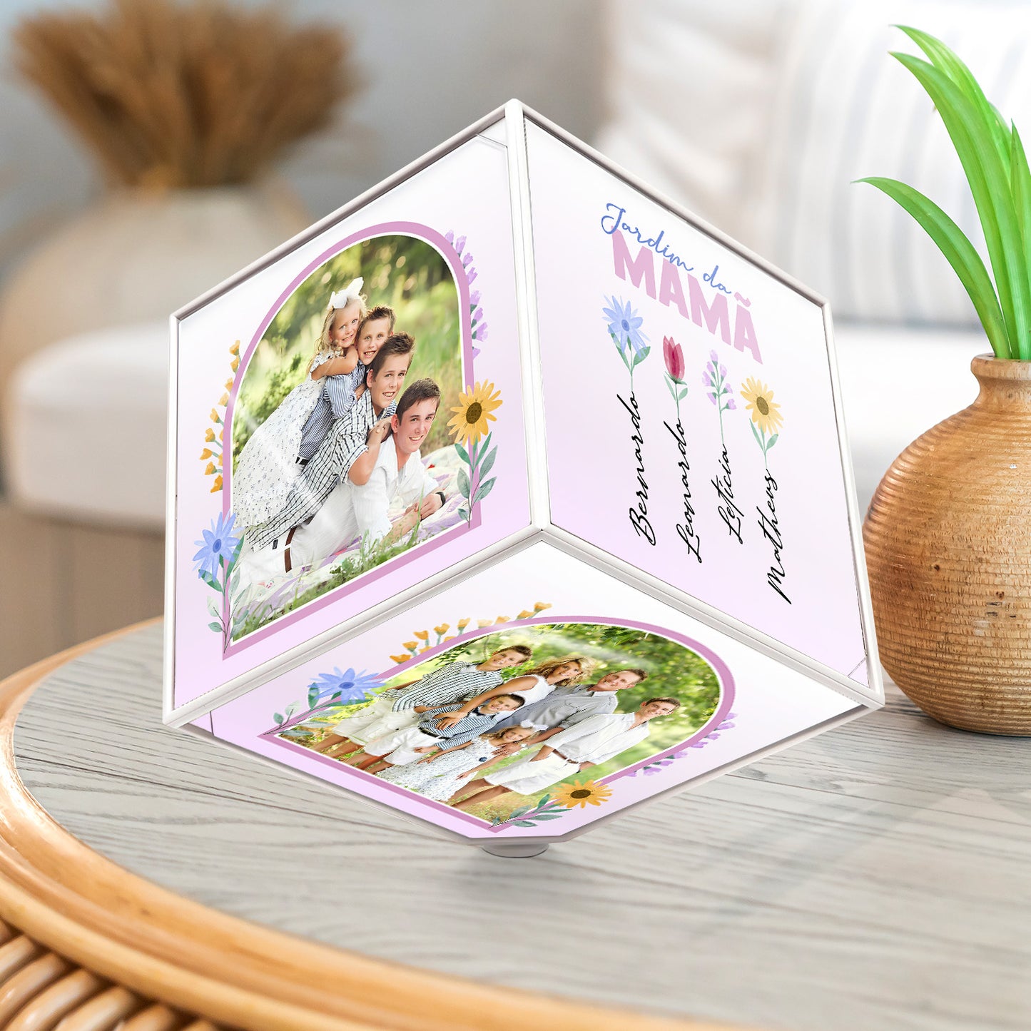 Cubo giratório "Jardim"