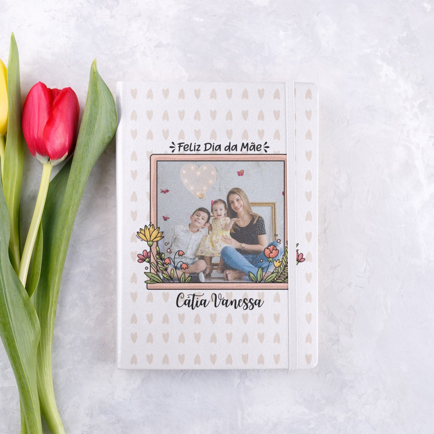 Caderno "Janela de Flores"