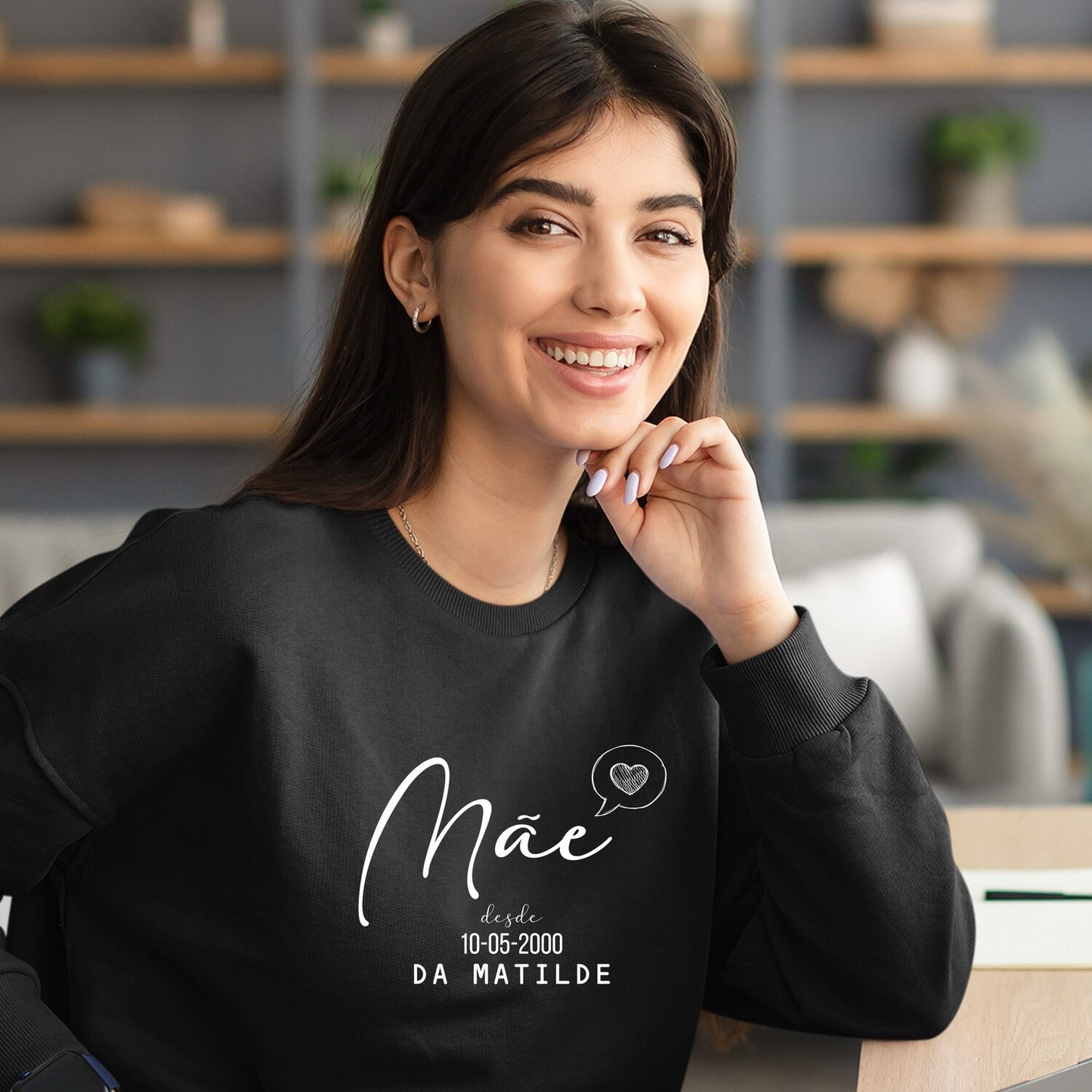 Camisola "Heart Chat"