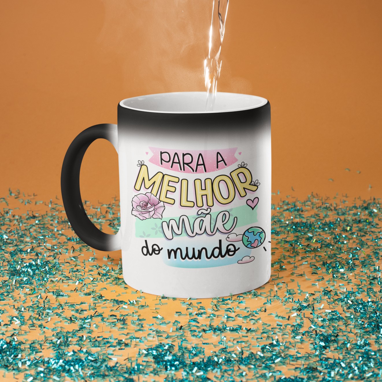 Caneca Mágica "A rosa"