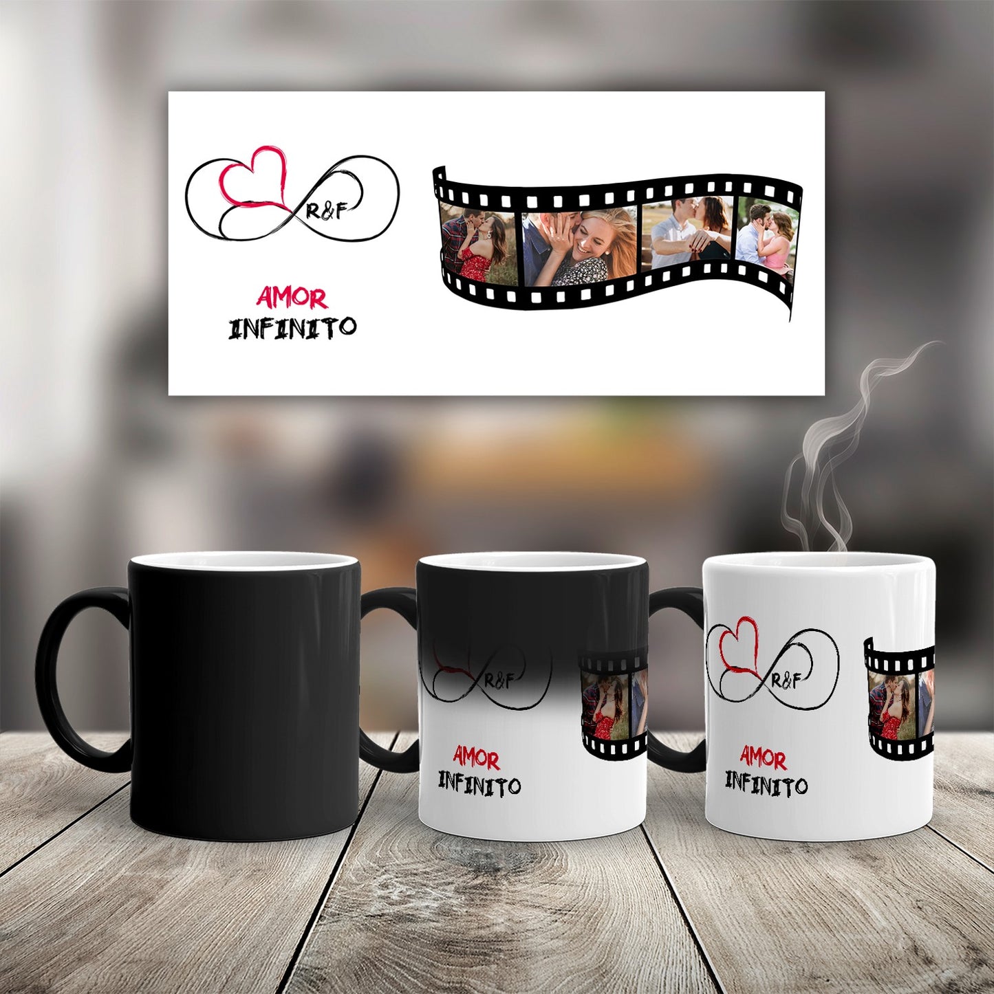 Caneca Mágica "Amor Infinito"